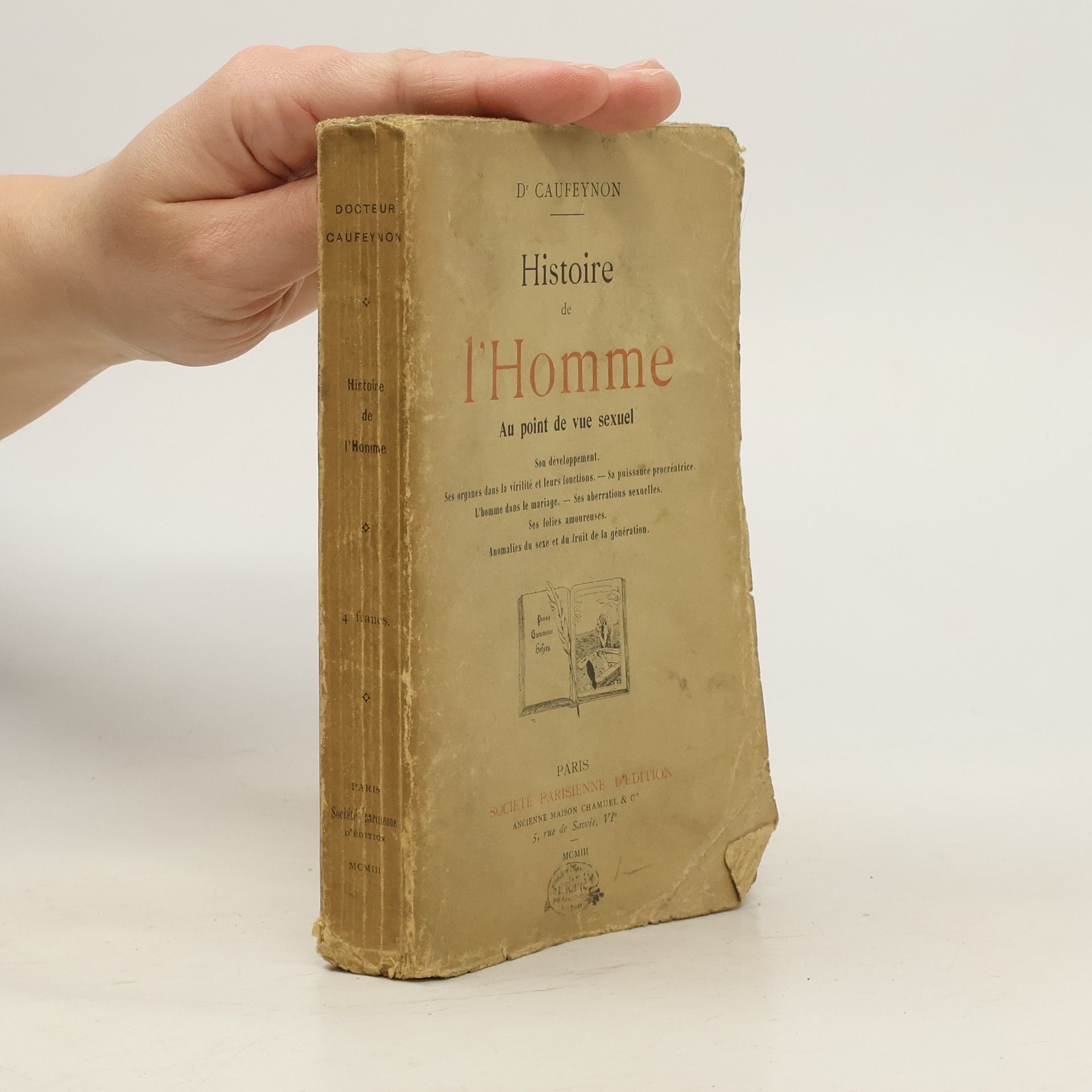 Docteur Caufeynon Histoire de l'homme