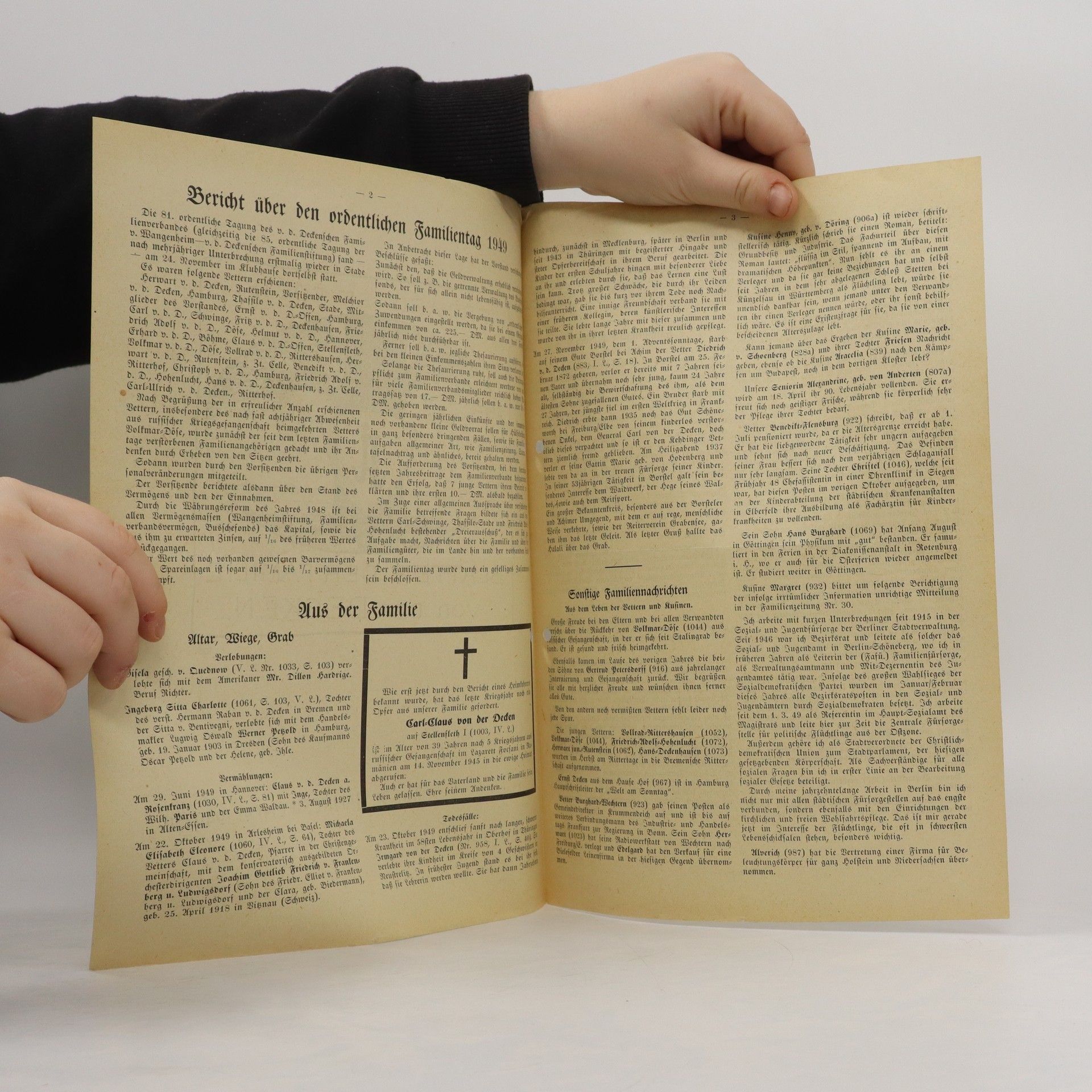 kolektiv Blätter der Familie von der Decken. Nr. 31. 1949/1950