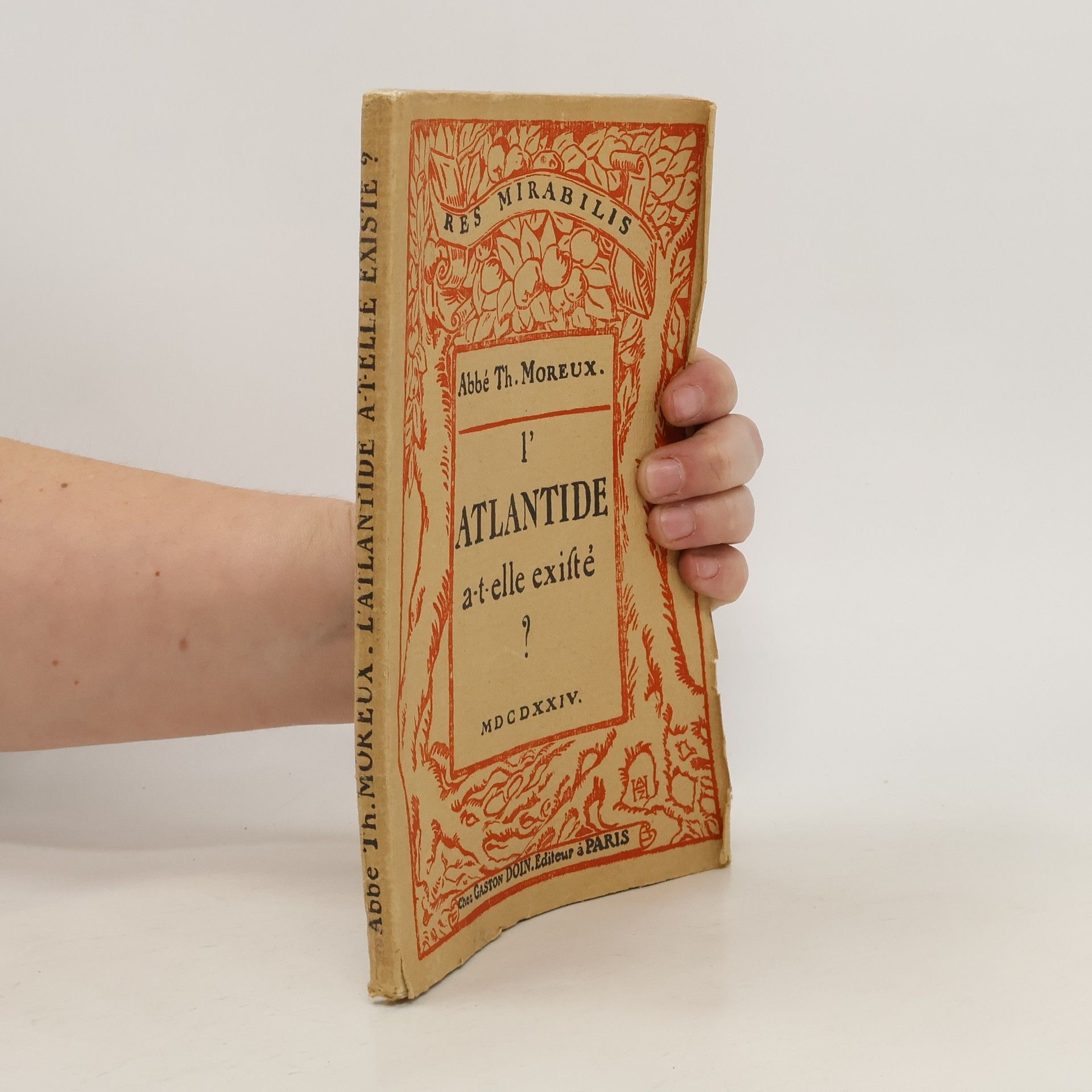 Abbé Th. Moreux l’Atlantide. A-t-elle existé?