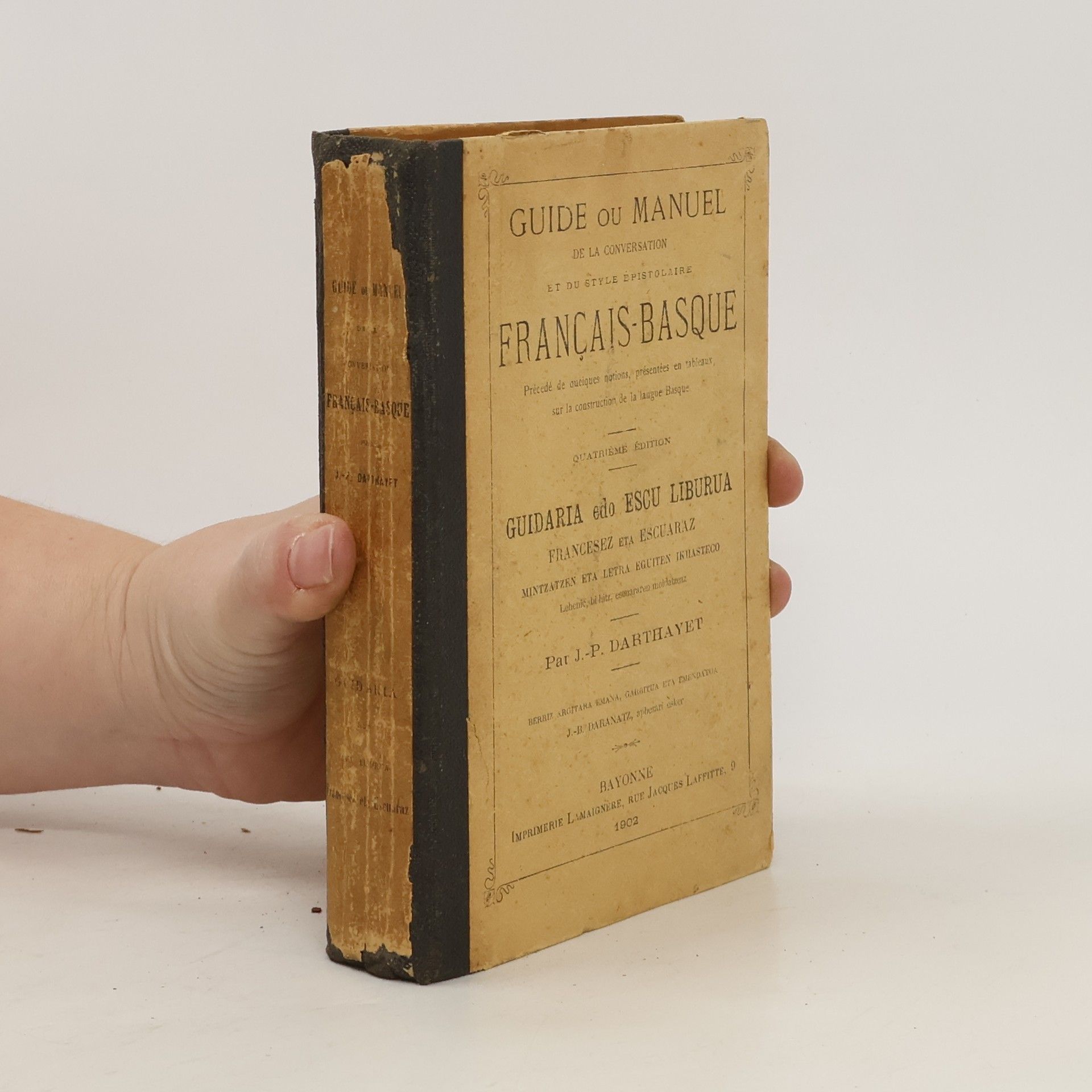 Francais-Basque Guide ou Manuel