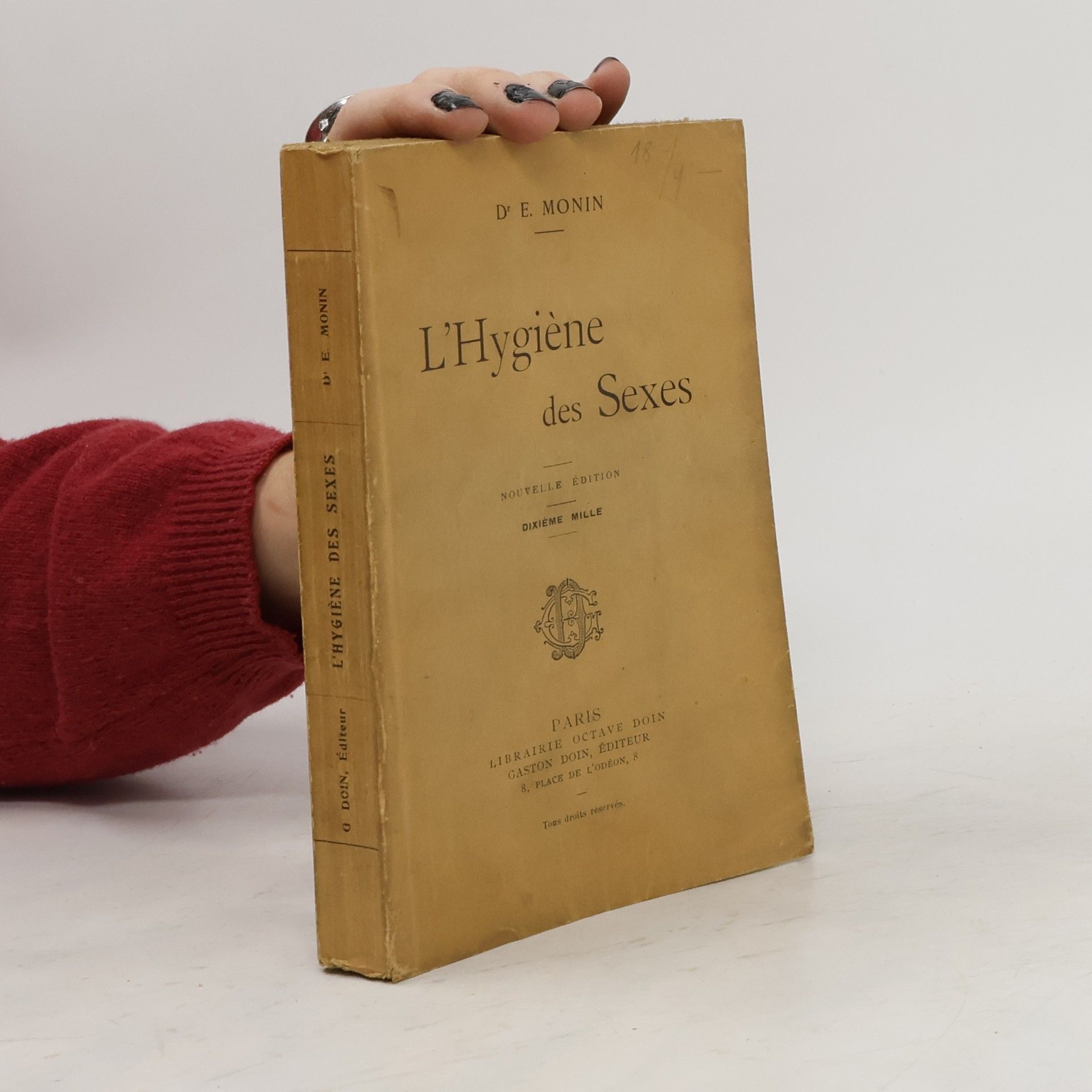 E. Monin L´Hygiéne des Sexes