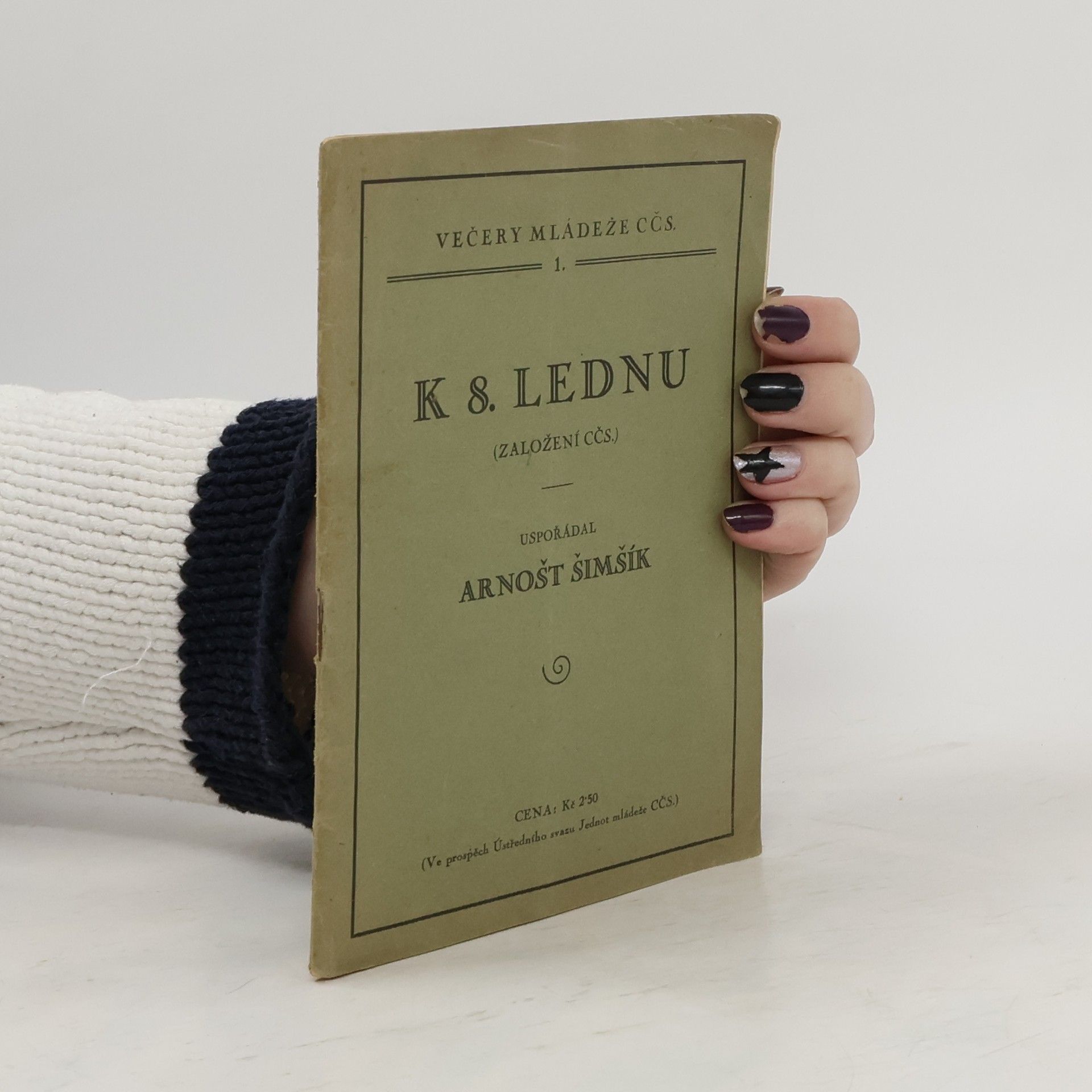 Arnošt Šimsík Večery mládeže CČS. 1.