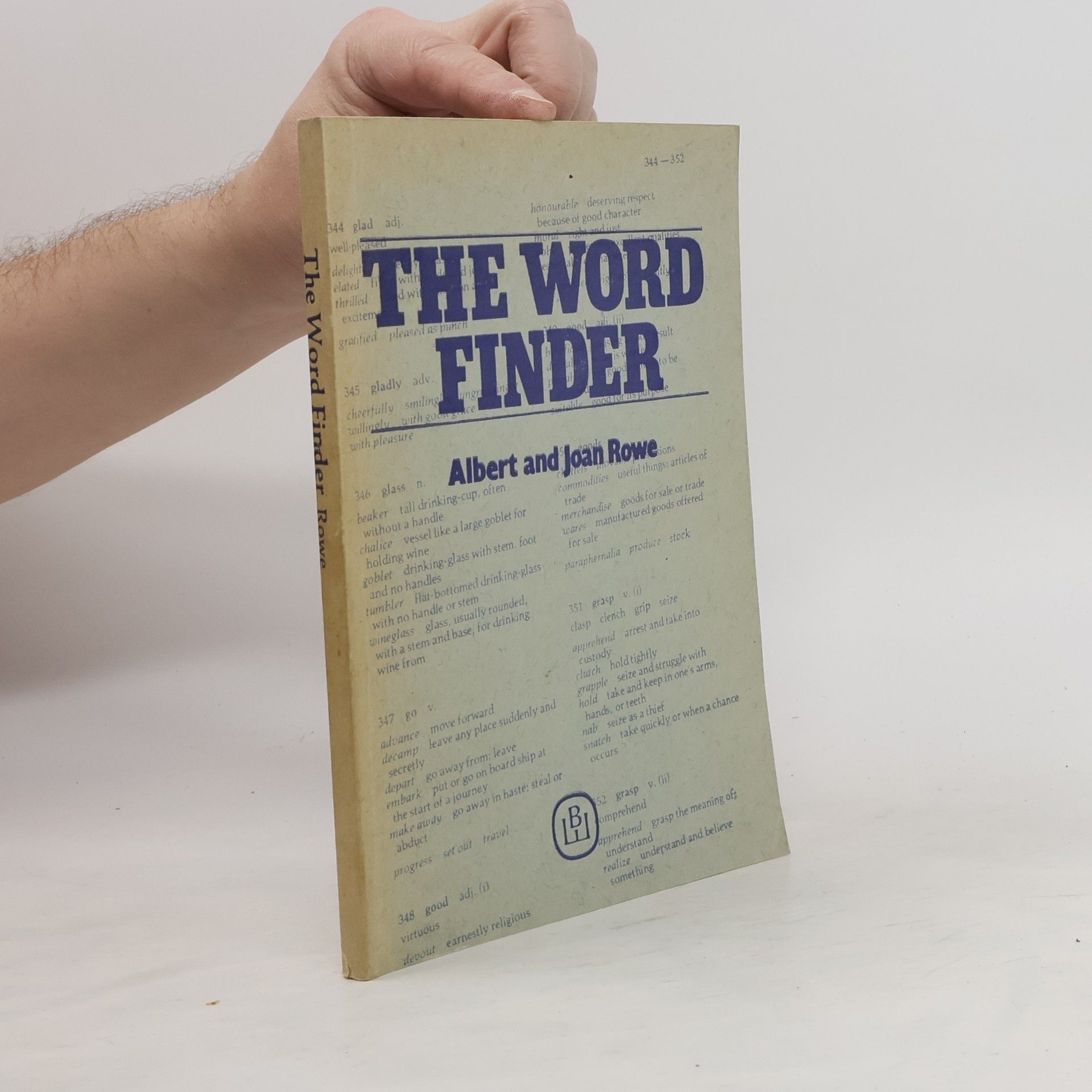 Joan Rowe The Word Finder