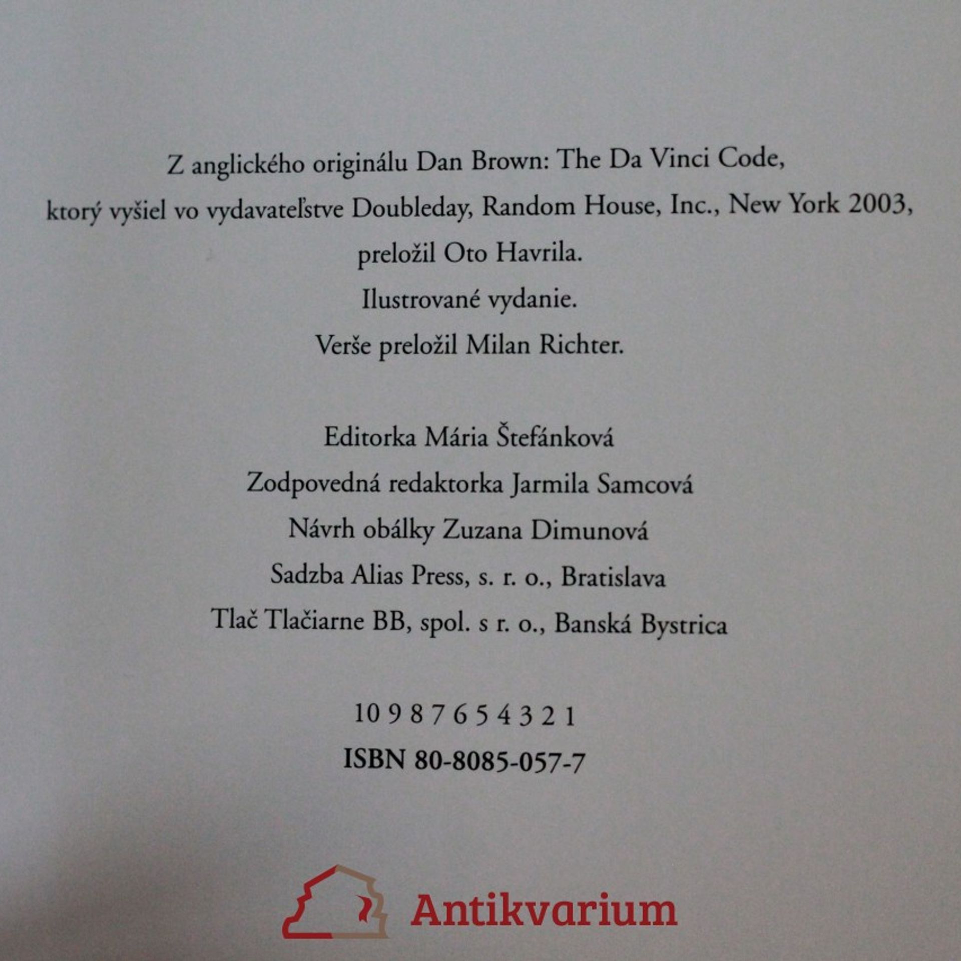 Dan Brown Da Vinciho kód