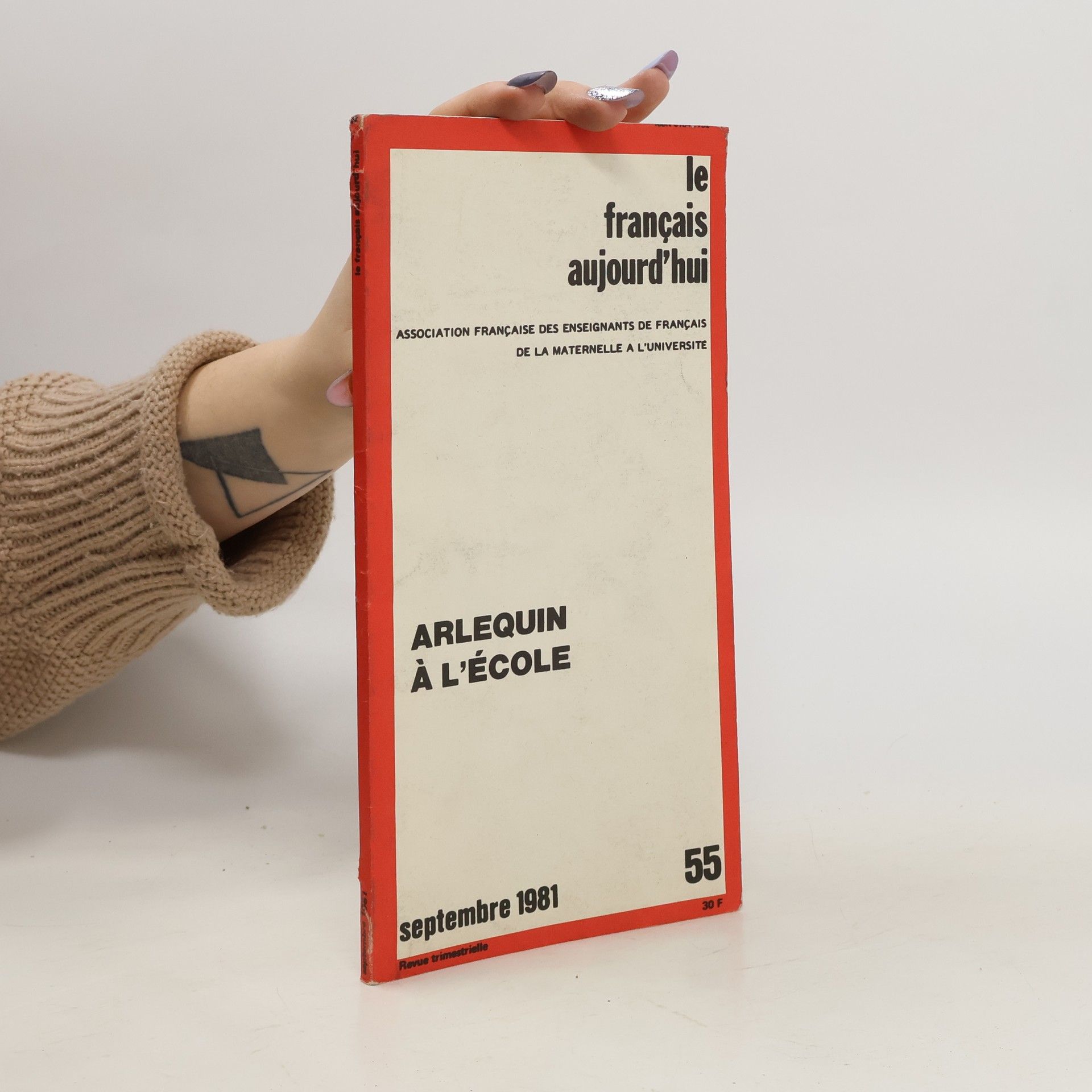 AA.VV. Le français aujourd'hui n°55