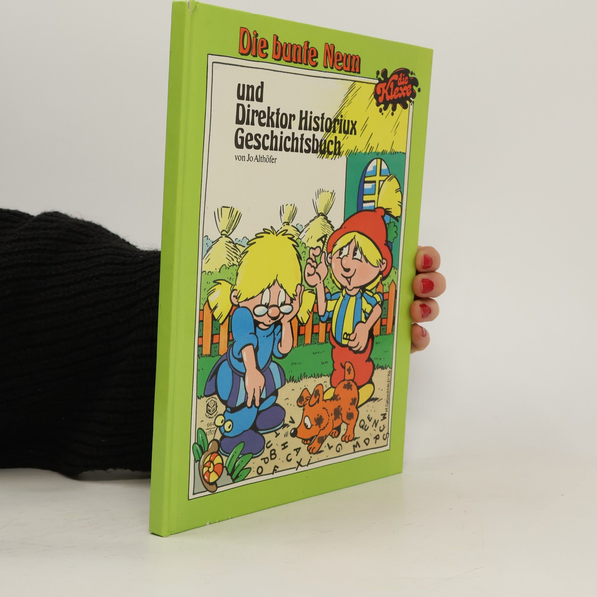Jo Althöfer Die bunte Neum und Direktor Historiux Geschichtsbuch