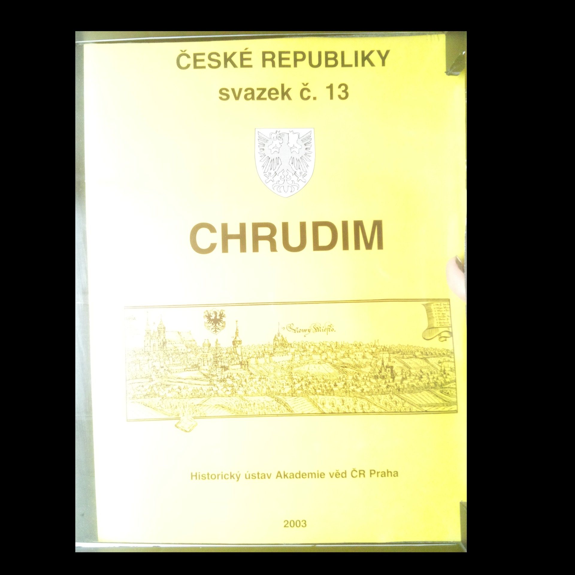 Collectif d'auteurs Historický atlas měst České Republiky, svazek č. 13: Chrudim