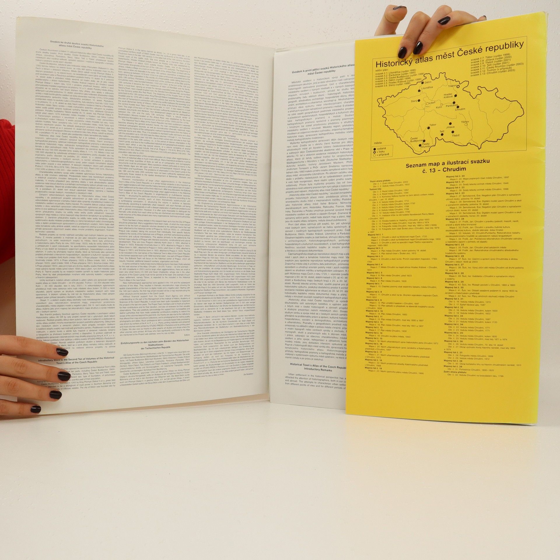 Collectif d'auteurs Historický atlas měst České Republiky, svazek č. 13: Chrudim