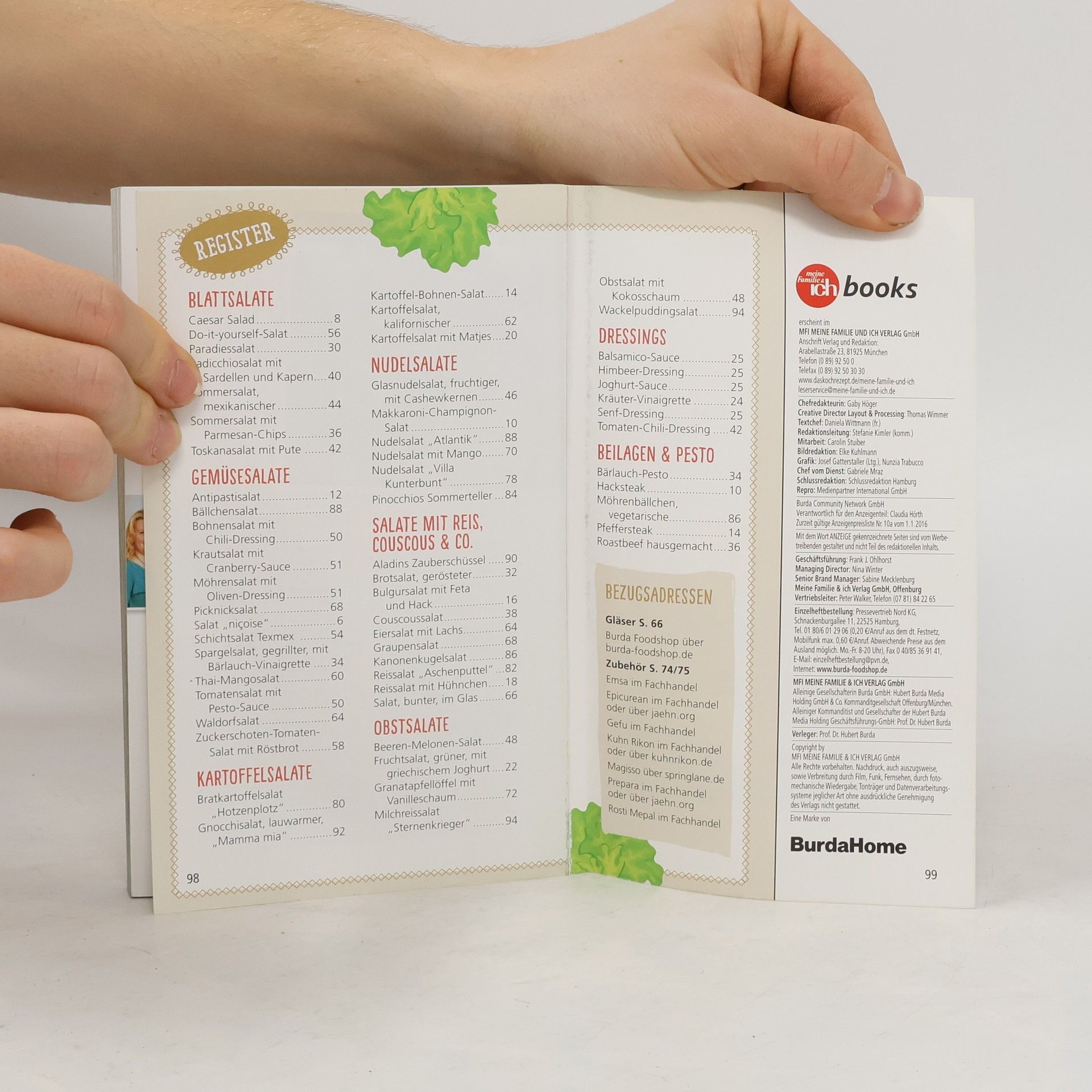 Autorenkollektiv Geniesser Salate 4/2016