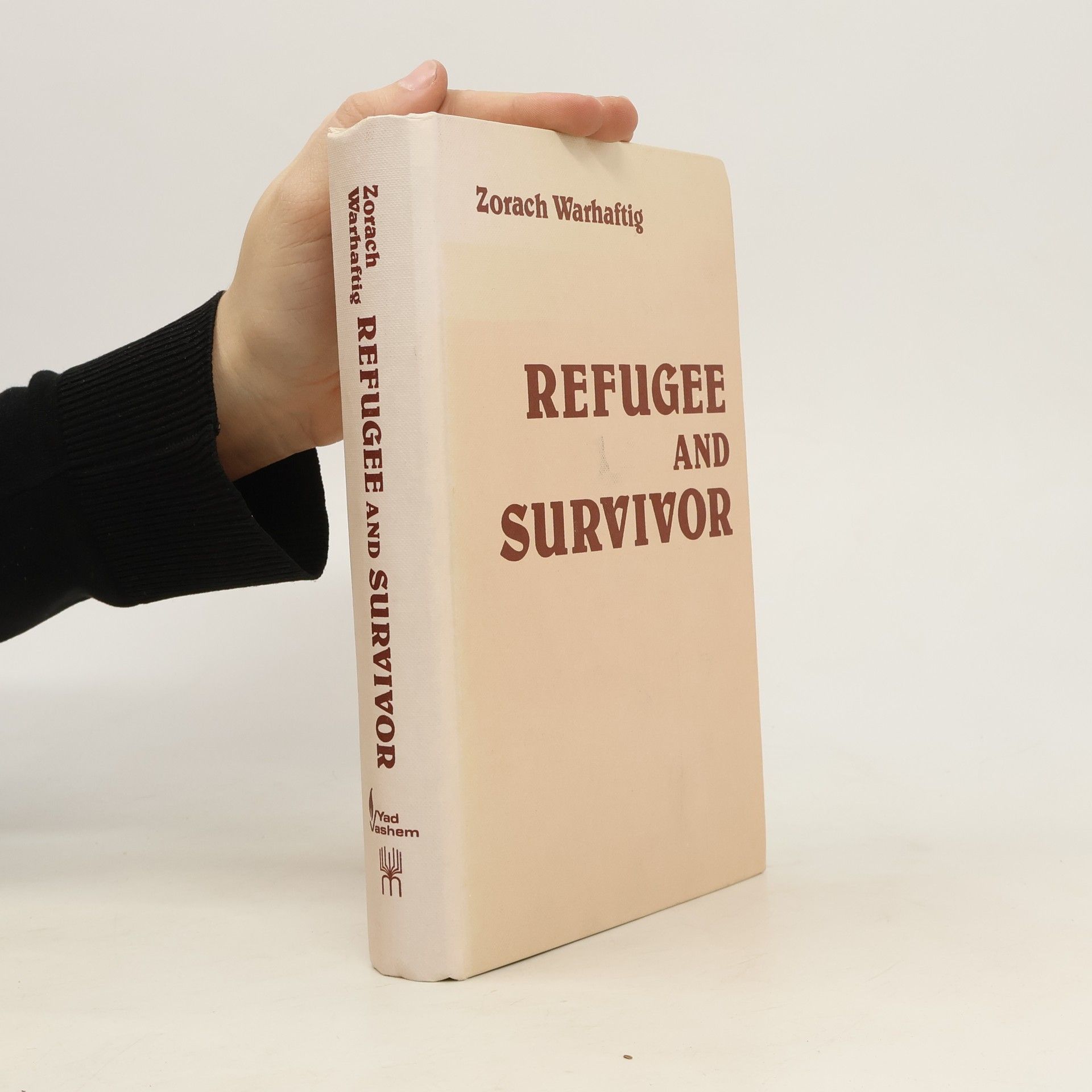 Zorach Warhaftig Refugee and Survivor
