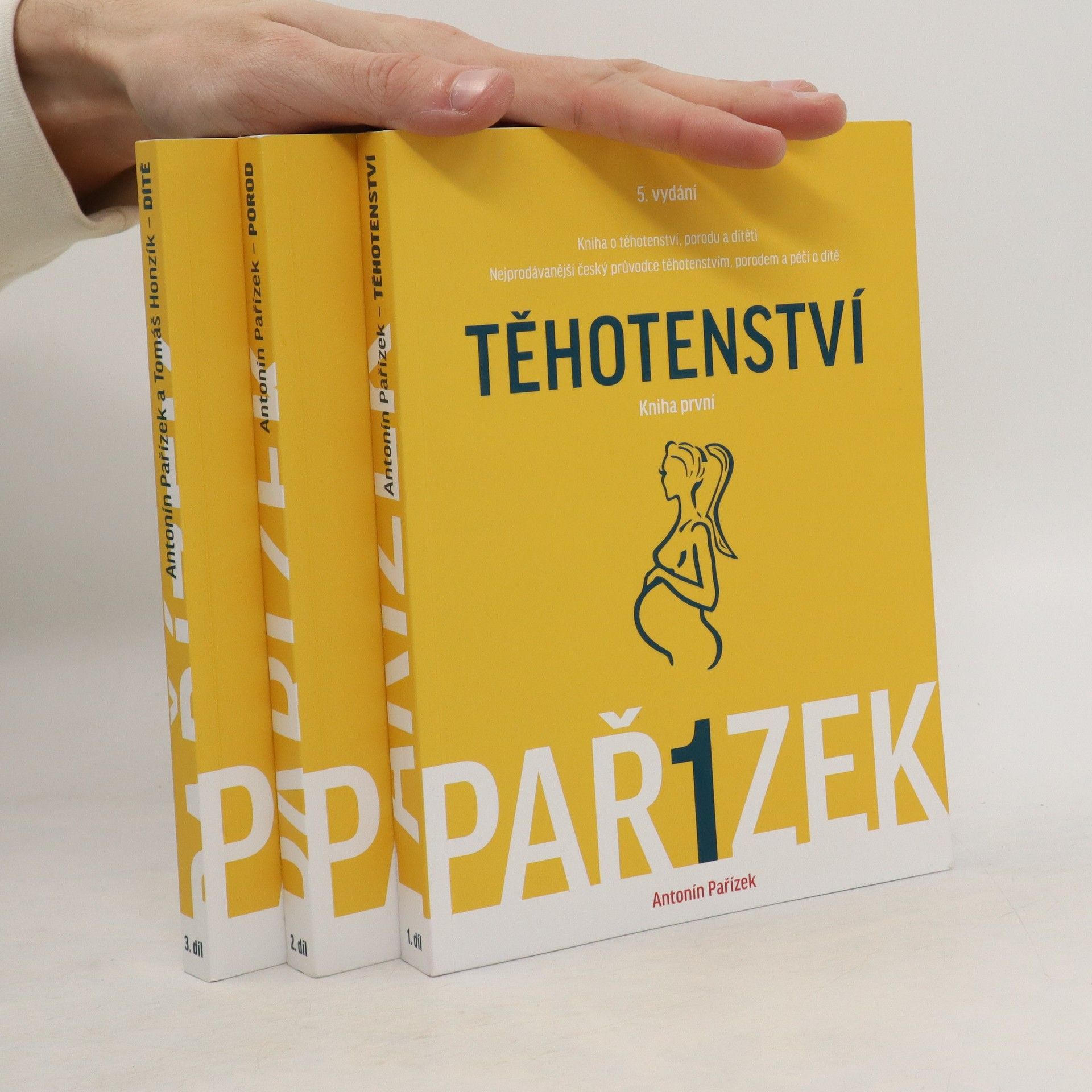 Antonín Pařízek Kniha o těhotenství, porodu a dítěti. 1-3