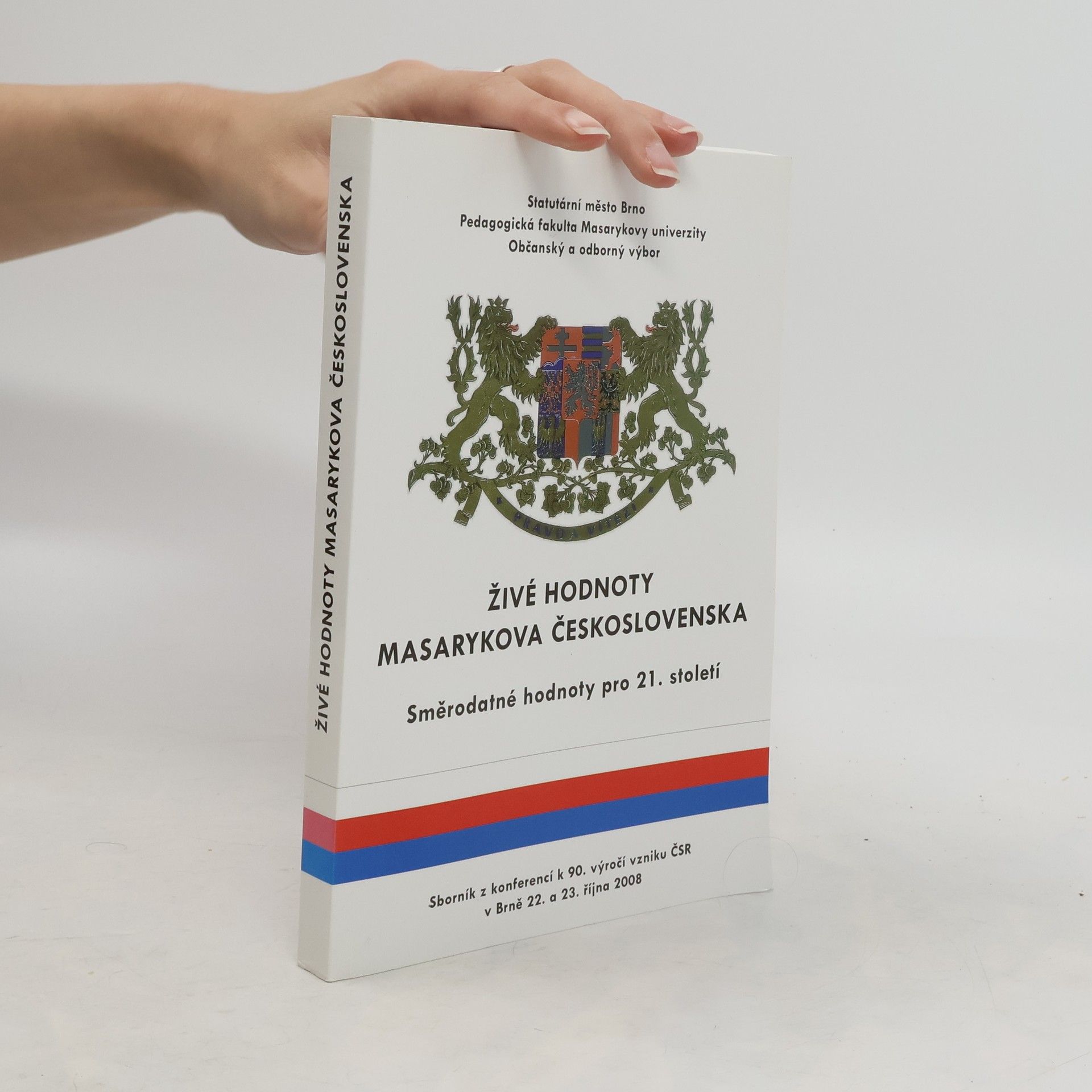 Collectif d'auteurs Živé hodnoty Masarykova Československa