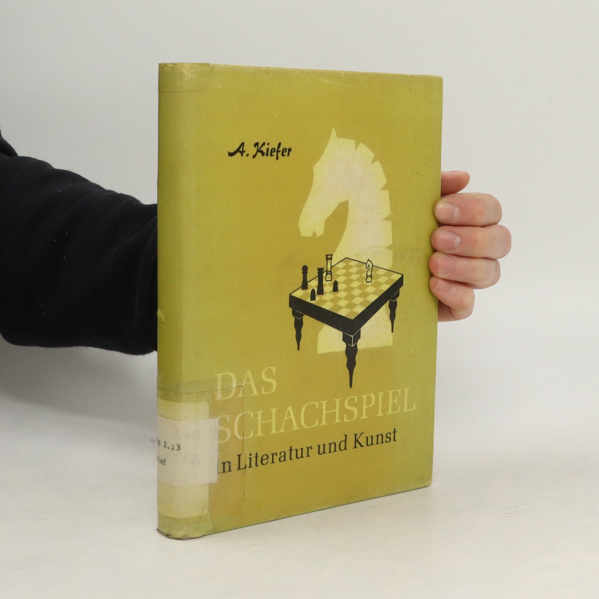 A. Kiefer Das Schachspiel in Literatur und Kunst