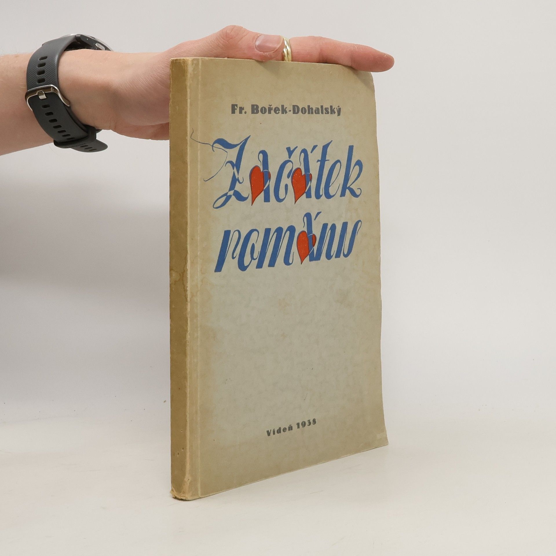 Fr. Bořek Dohalský Začátek románu