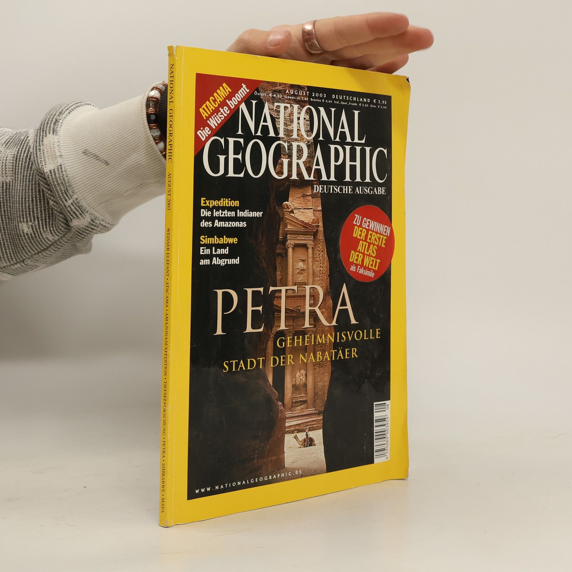 Collectif d'auteurs National Geographic Deutsche Ausgabe. 8/2003