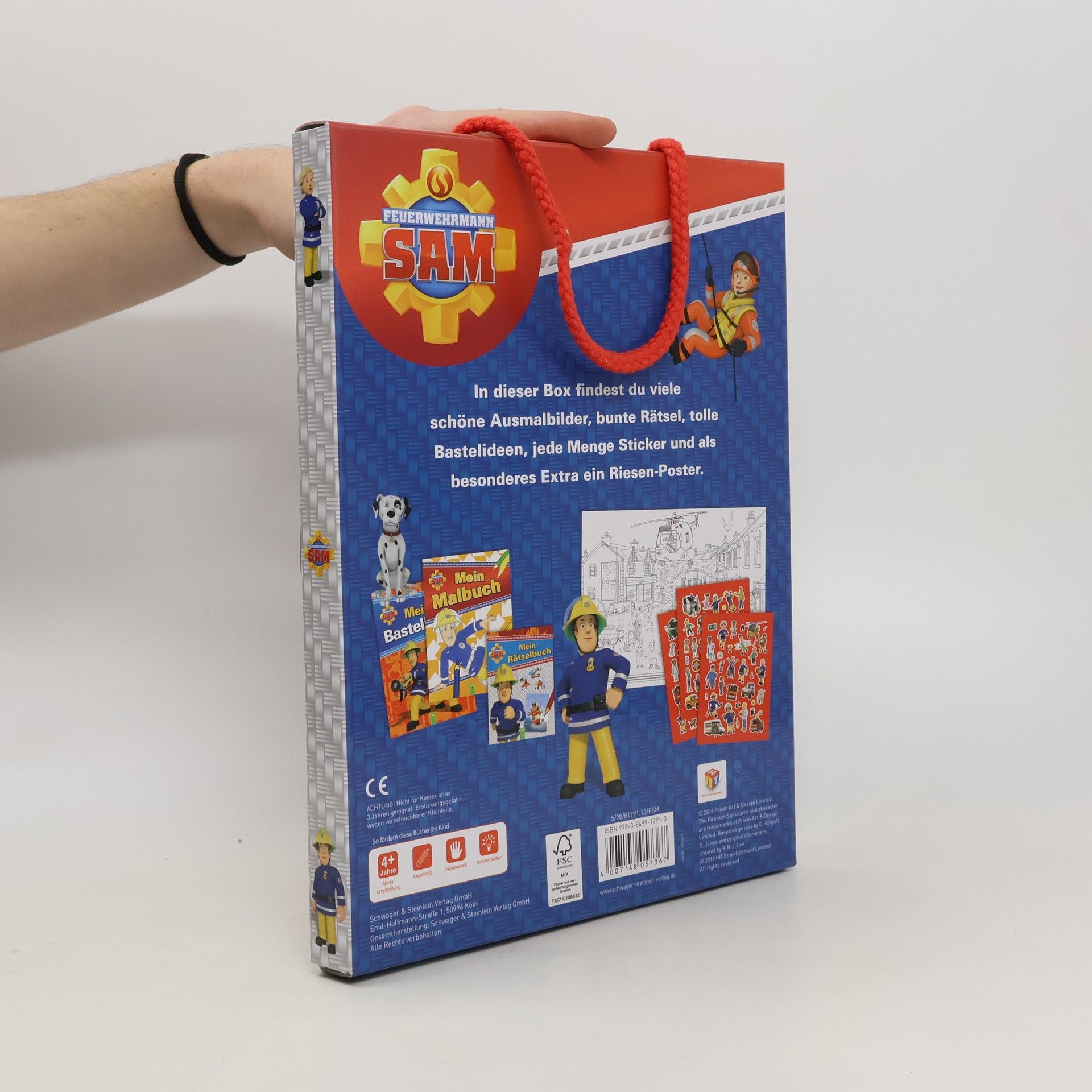 kolektiv Feuerwehrmann Sam. Beschäftigungsbox für Kinder