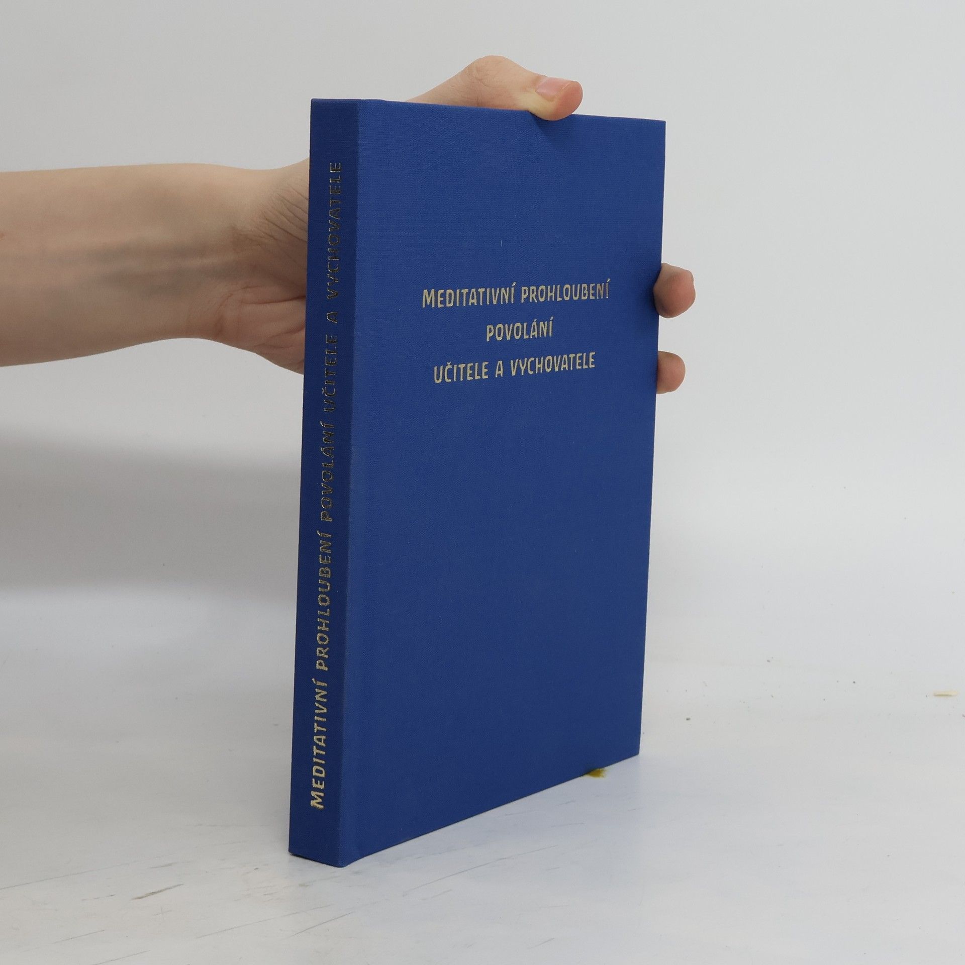 Kolektiv autorů Meditativní prohloubení povolání učitele a vychovatele