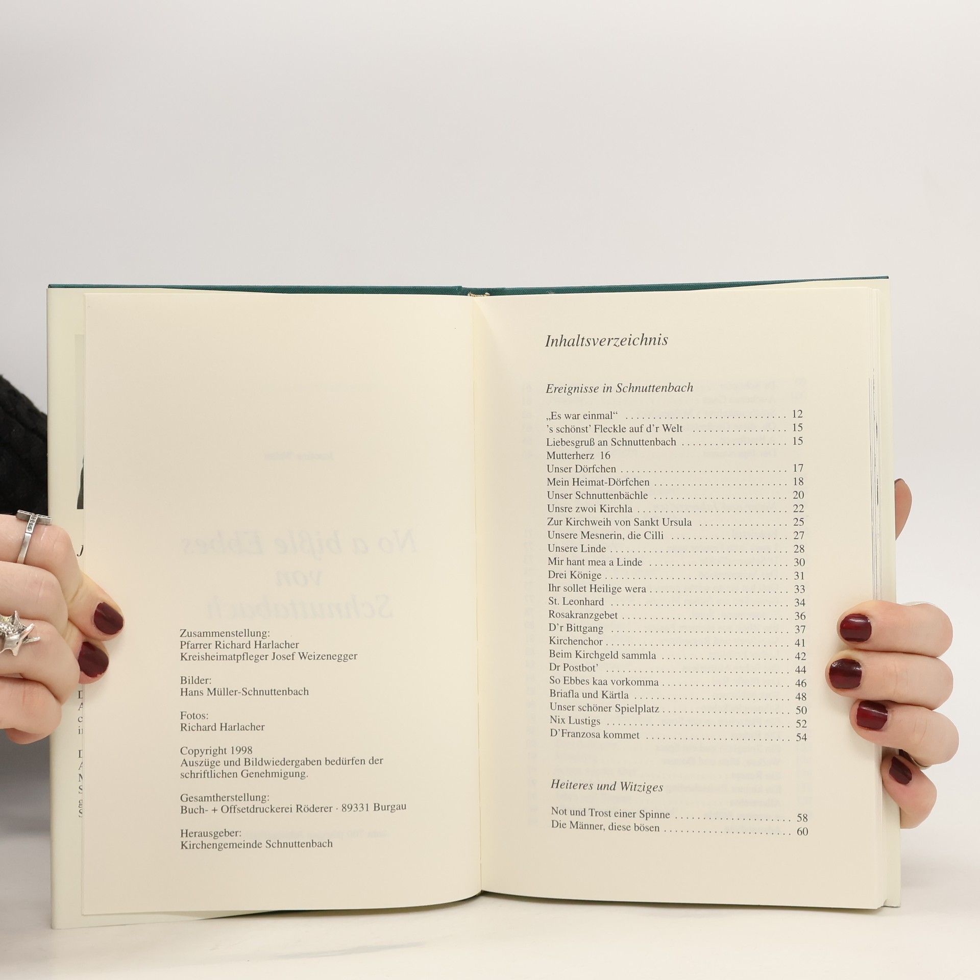 Josefine Walter No a bißle Ebbes von Schnuttabach