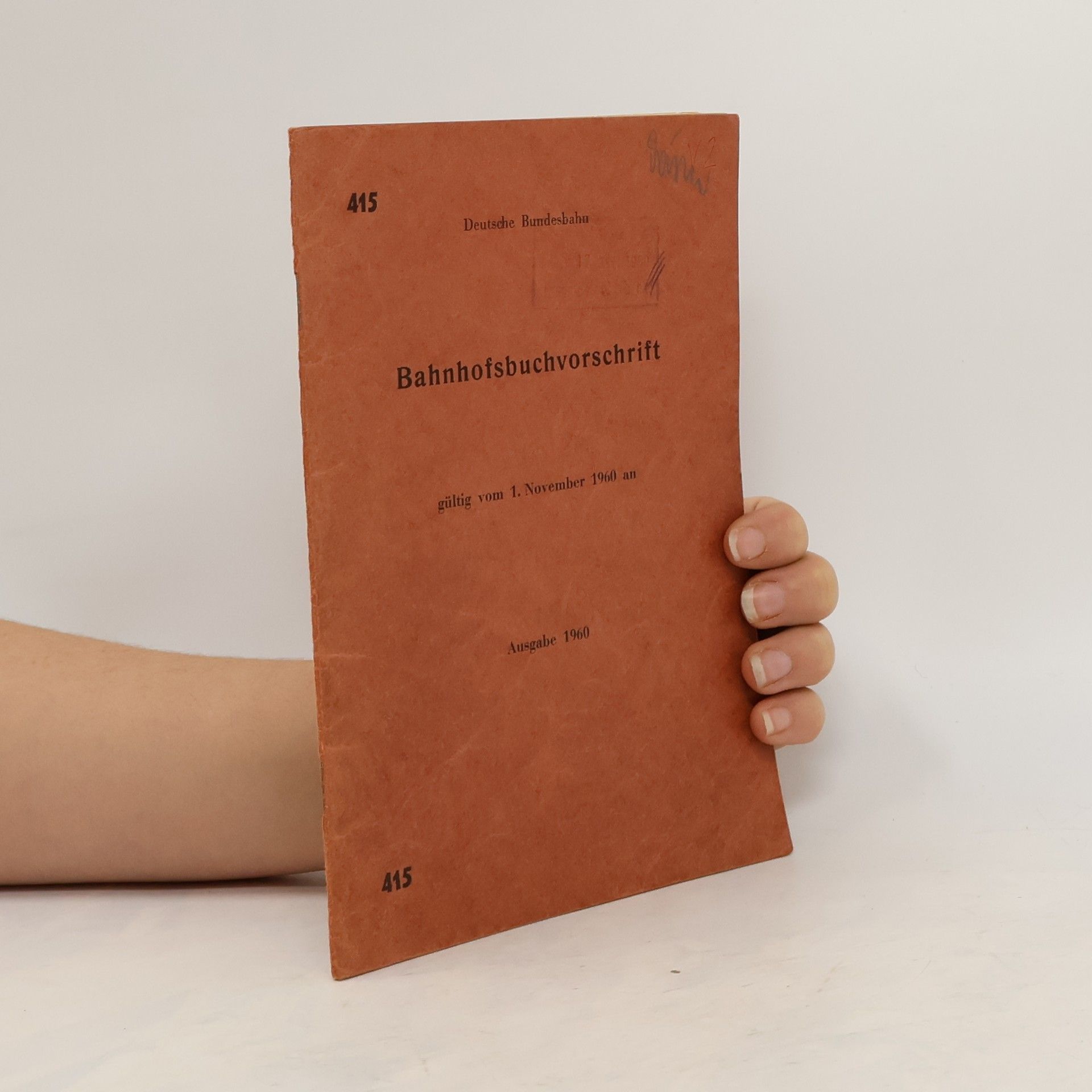 Auteurscollectief Bahnhofsbuchvorschrift