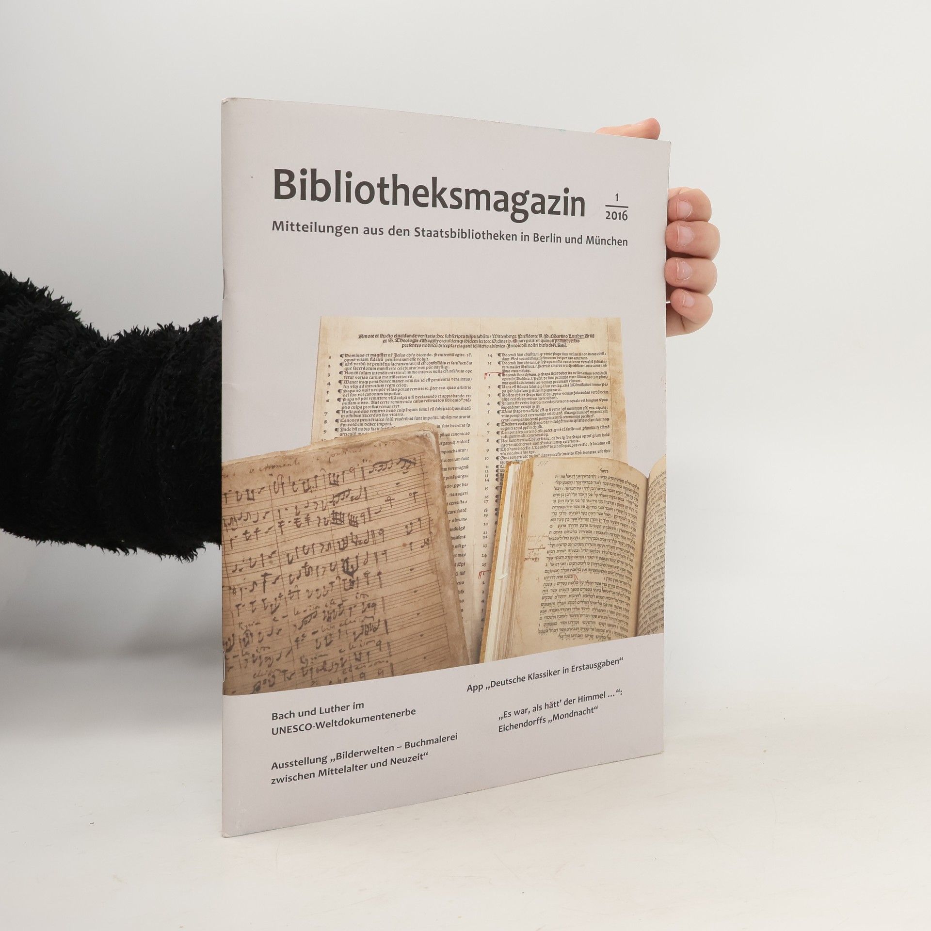 Collectif d'auteurs Bibliotheksmagazin 1/2016