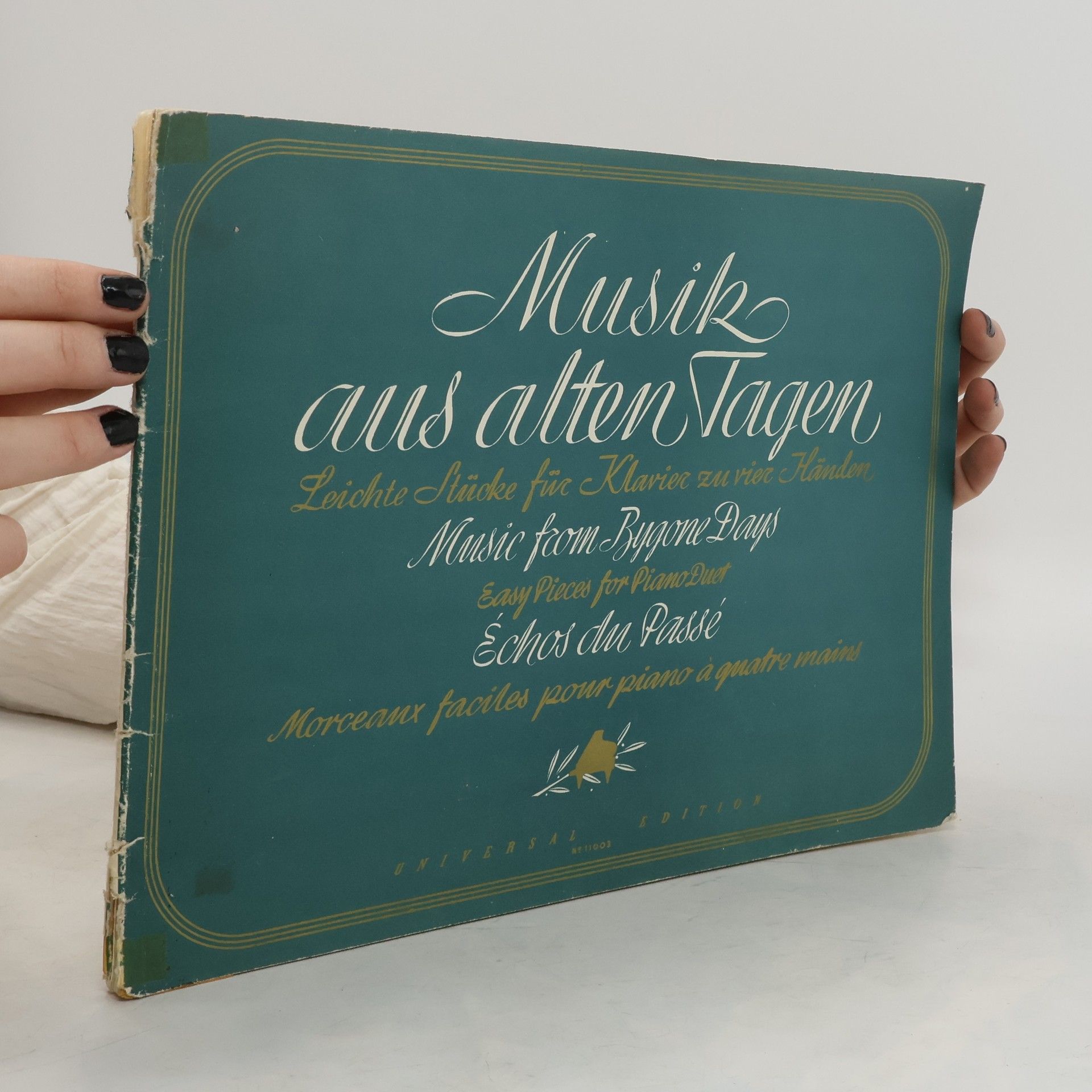 Collectif d'auteurs Musik aus alten Tagen leichte Stücke für Klavier zu vier Händen