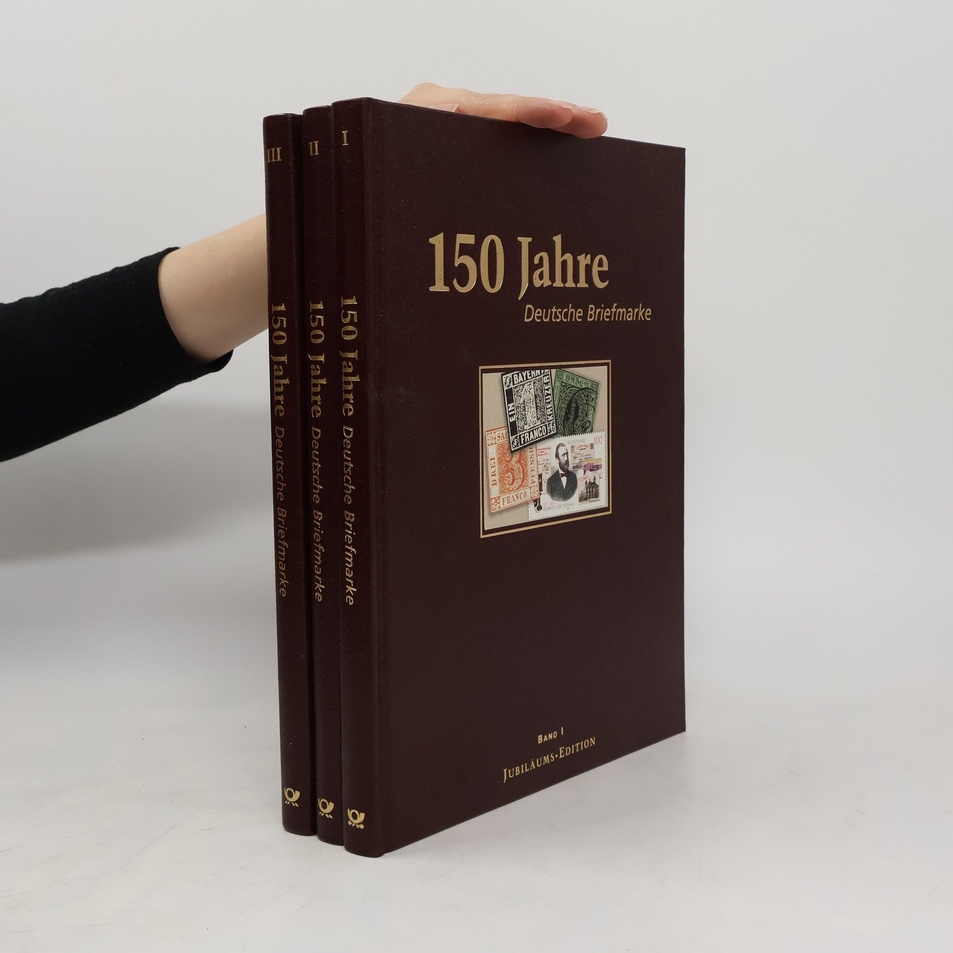 Autorenkollektiv 150 Jahre Deutsche Briefmarke 1-3