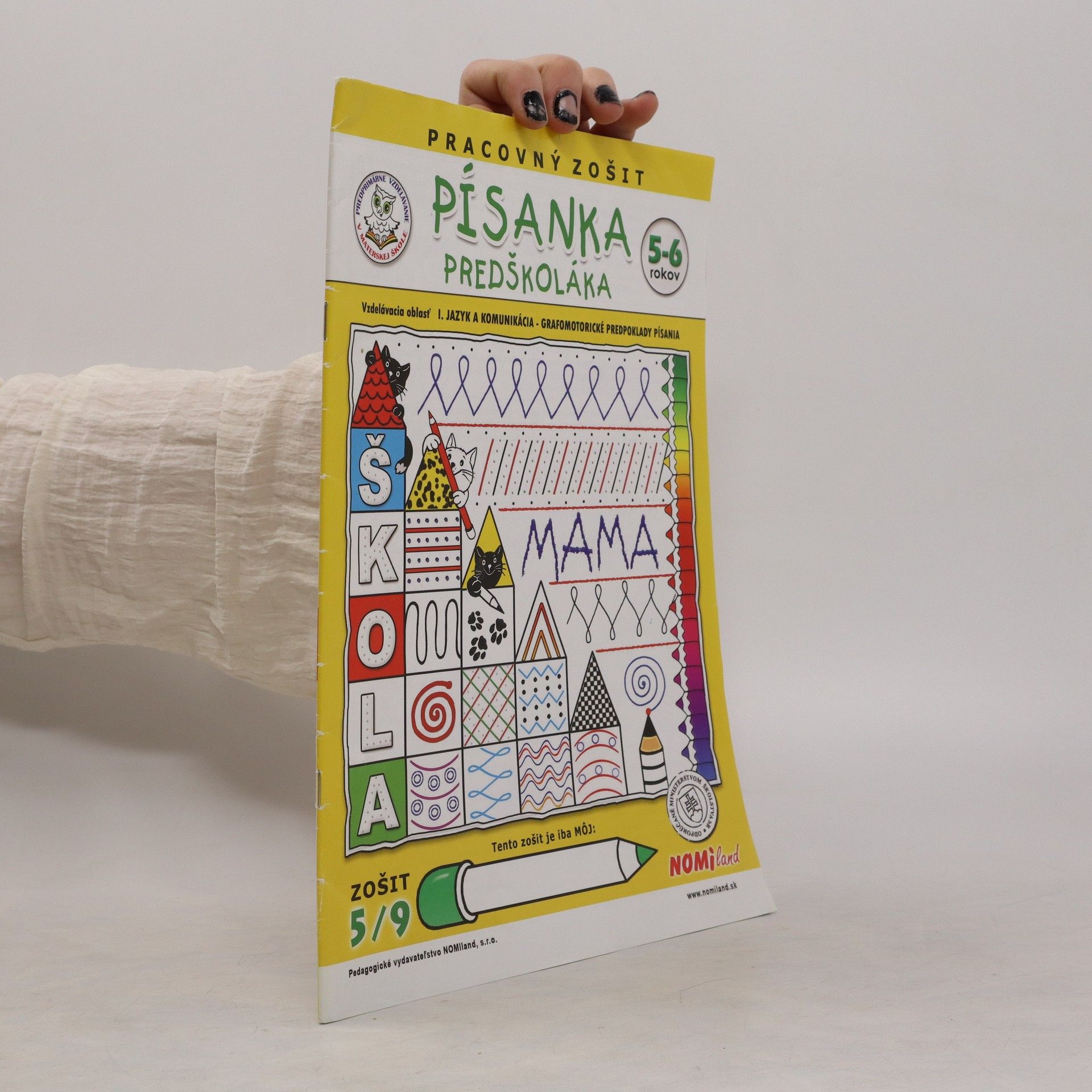 Autorenkollektiv Písanka predškoláka. Pracovný zošit. 5-6 rokov