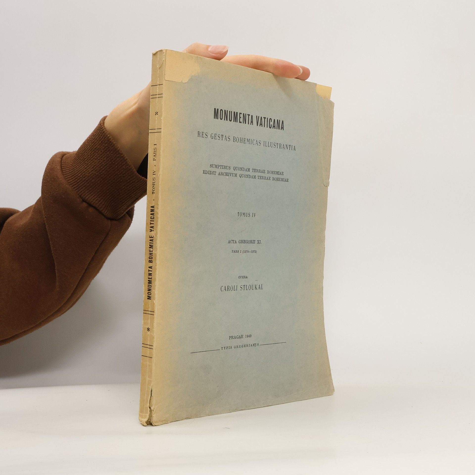 Autorenkollektiv Momenta Vaticana. Tomus I. Paris I