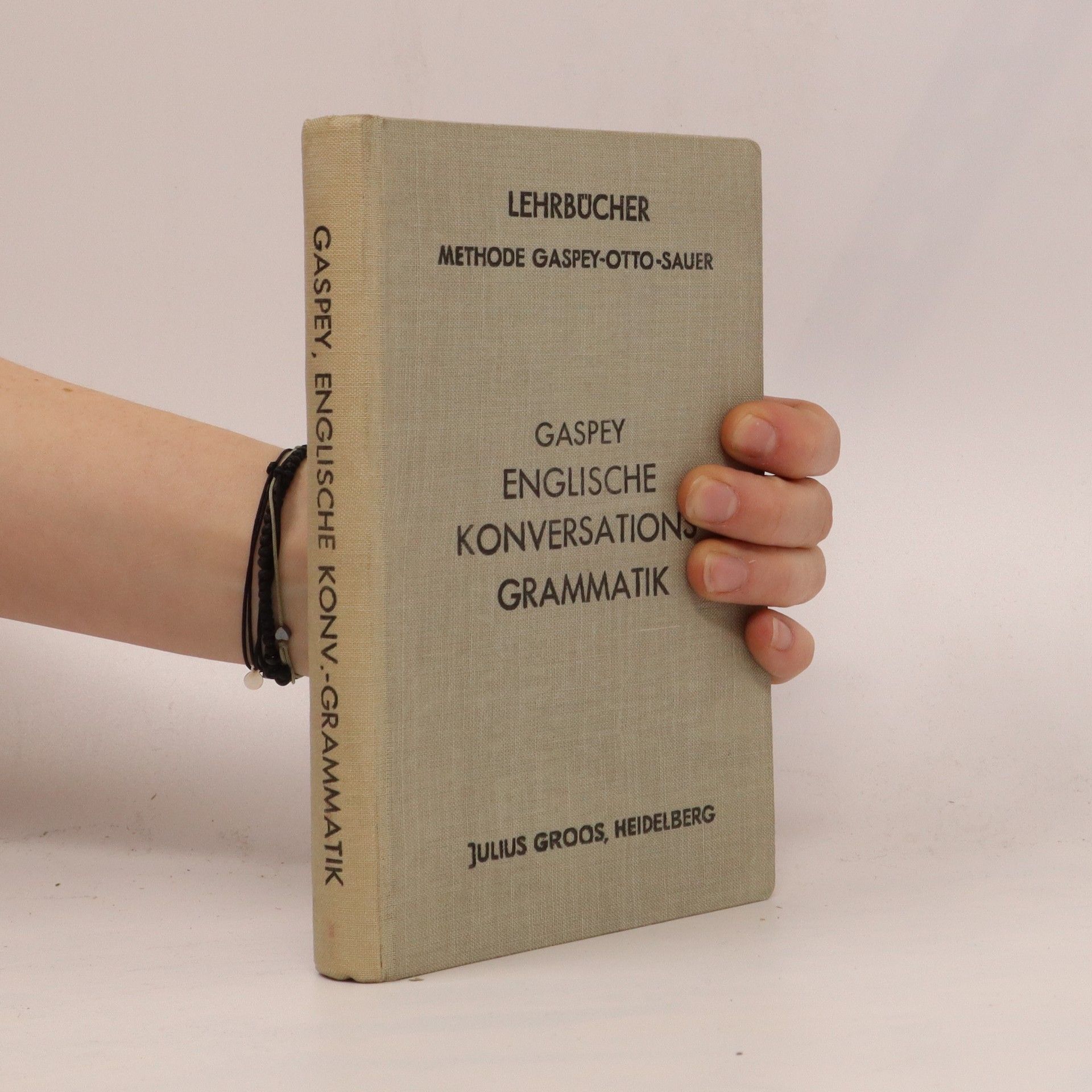 Thomas Gaspey Englische Konversations-Grammatik