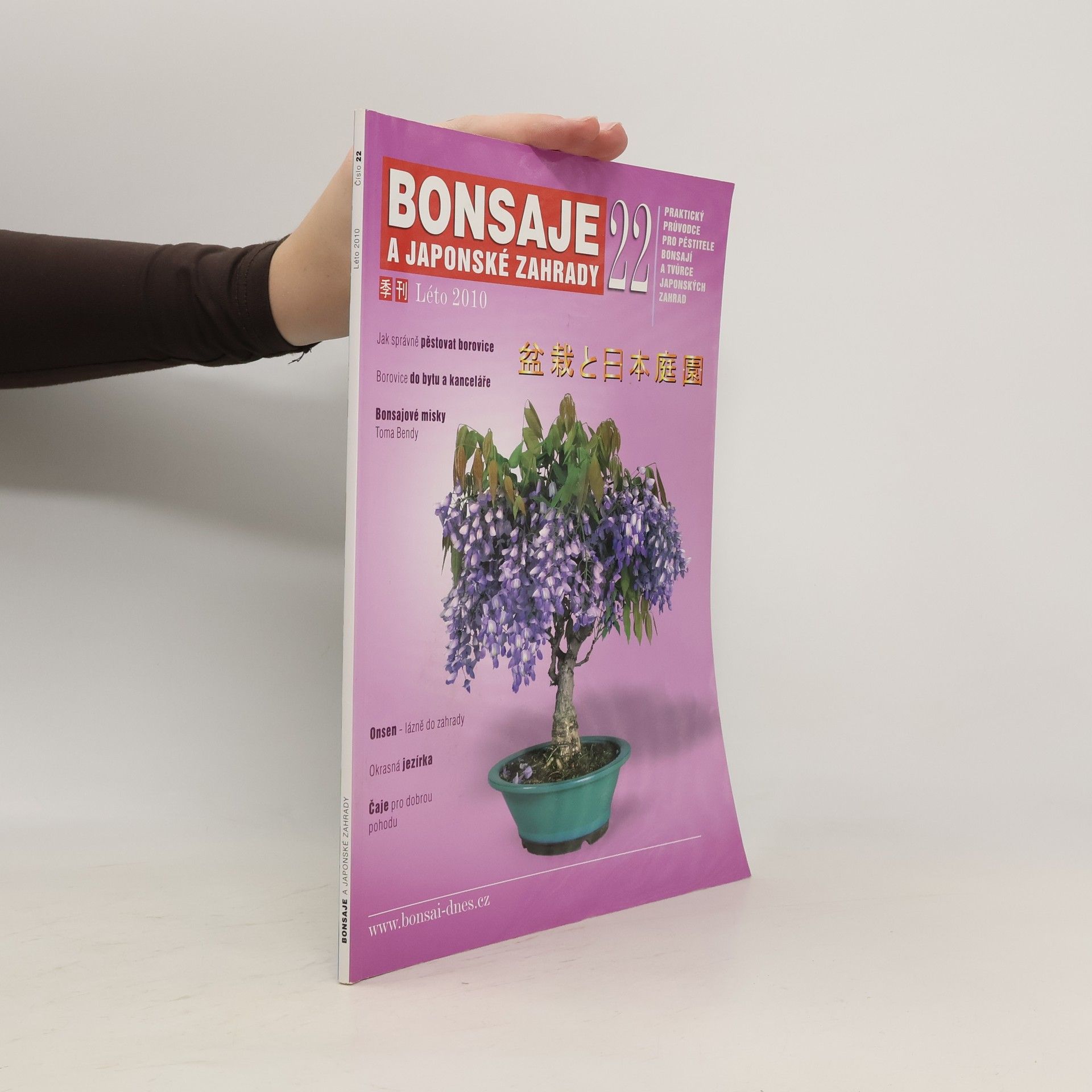 Auteurscollectief Bonsaje a japonské zahrady. Léto 2010. Číslo 22.