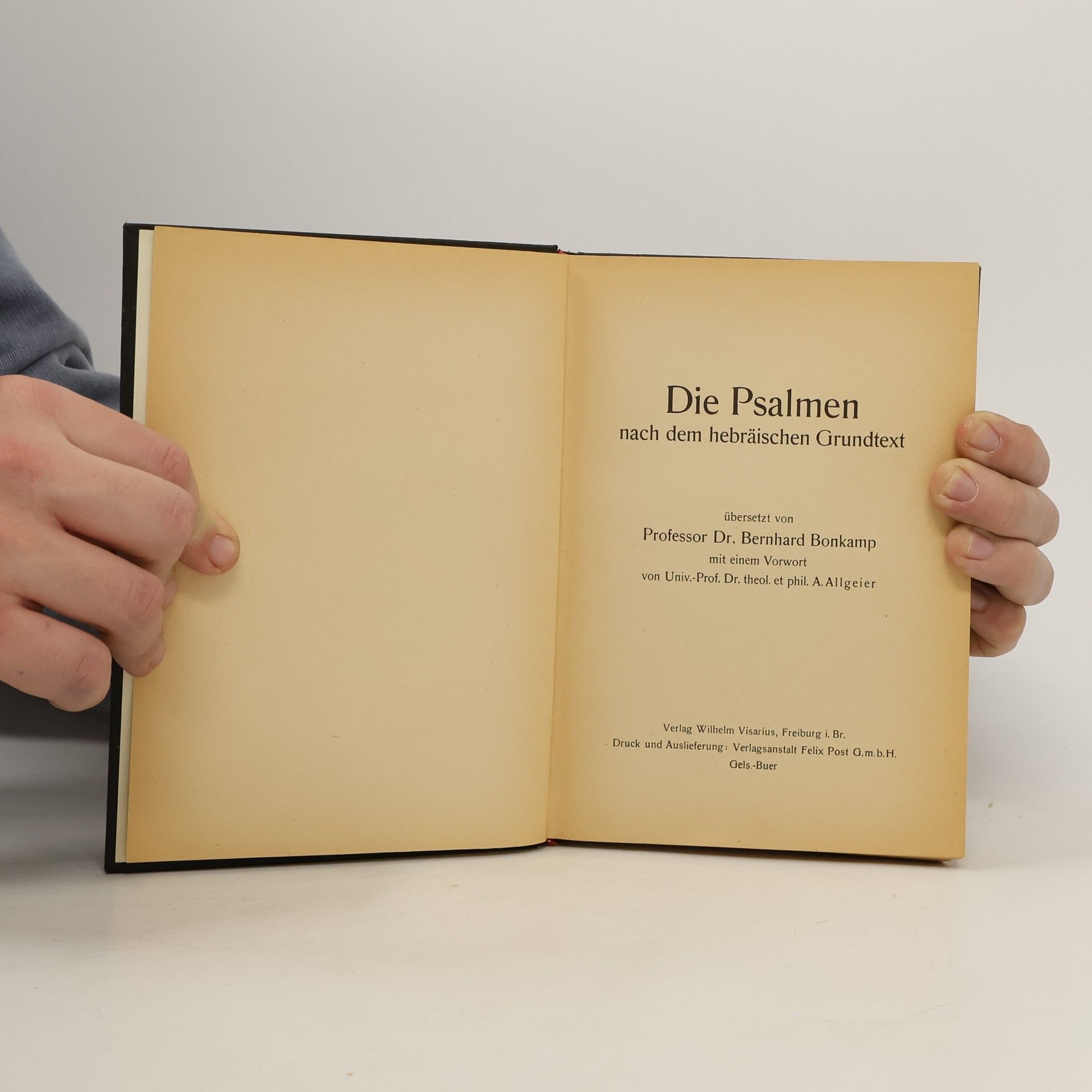 Bernhard Bonkamp Die Psalmen