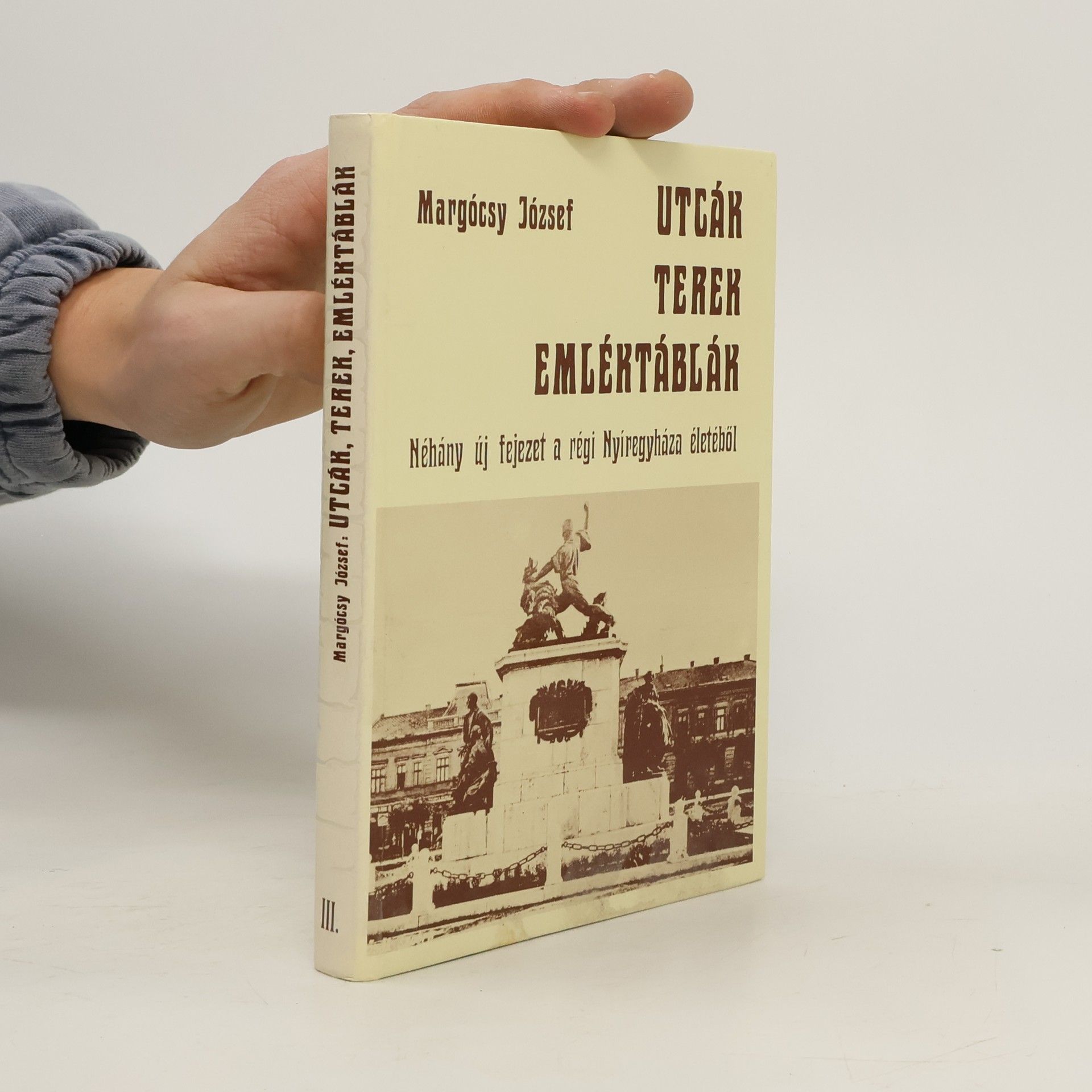 József Margócsy Utcák, terek, emléktáblák: Fejezetek a régi Nyíregyháza életéből