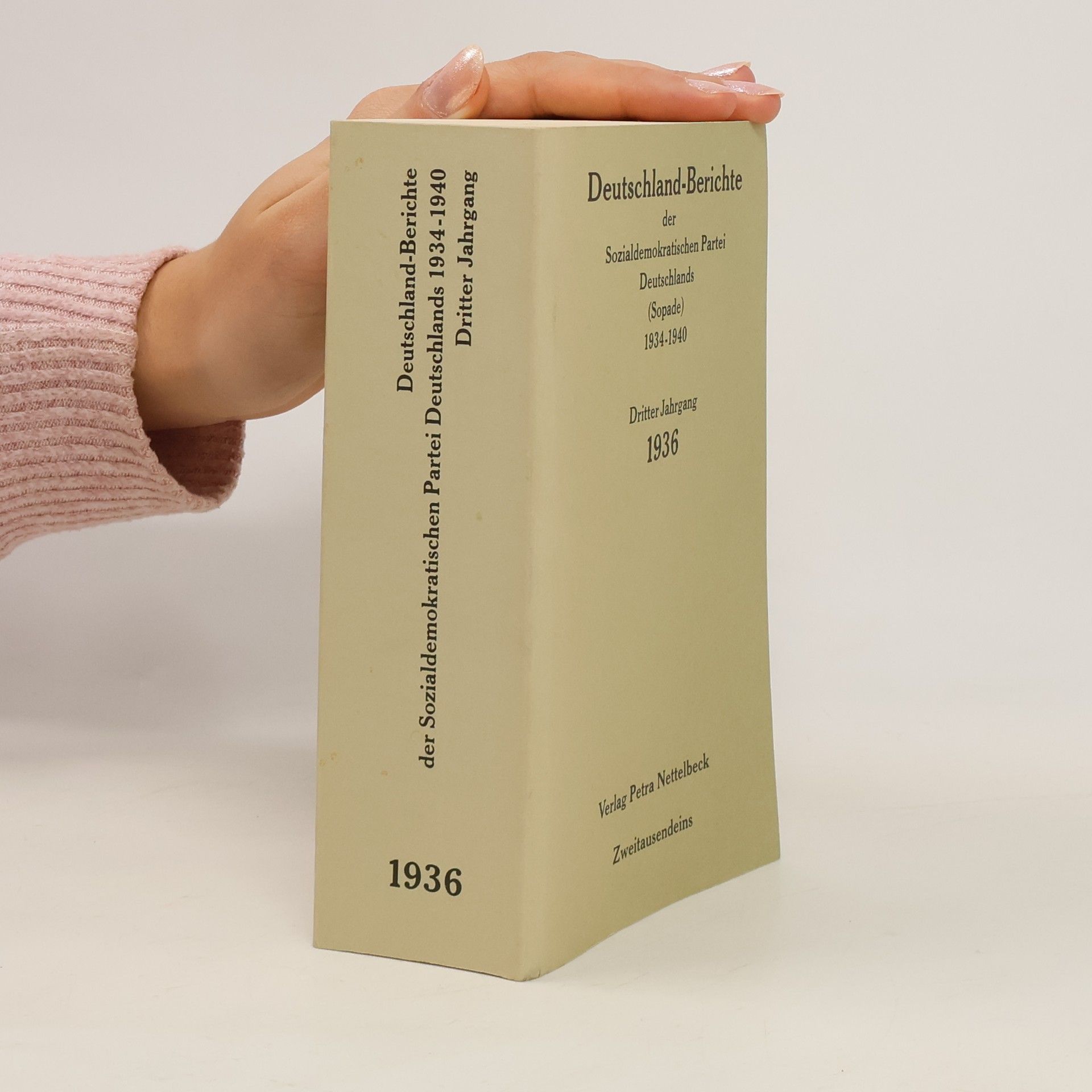 Autorenkollektiv Deutschland-Berichte der Sozialdemokratischen Partei Deutschlands (Sopade)