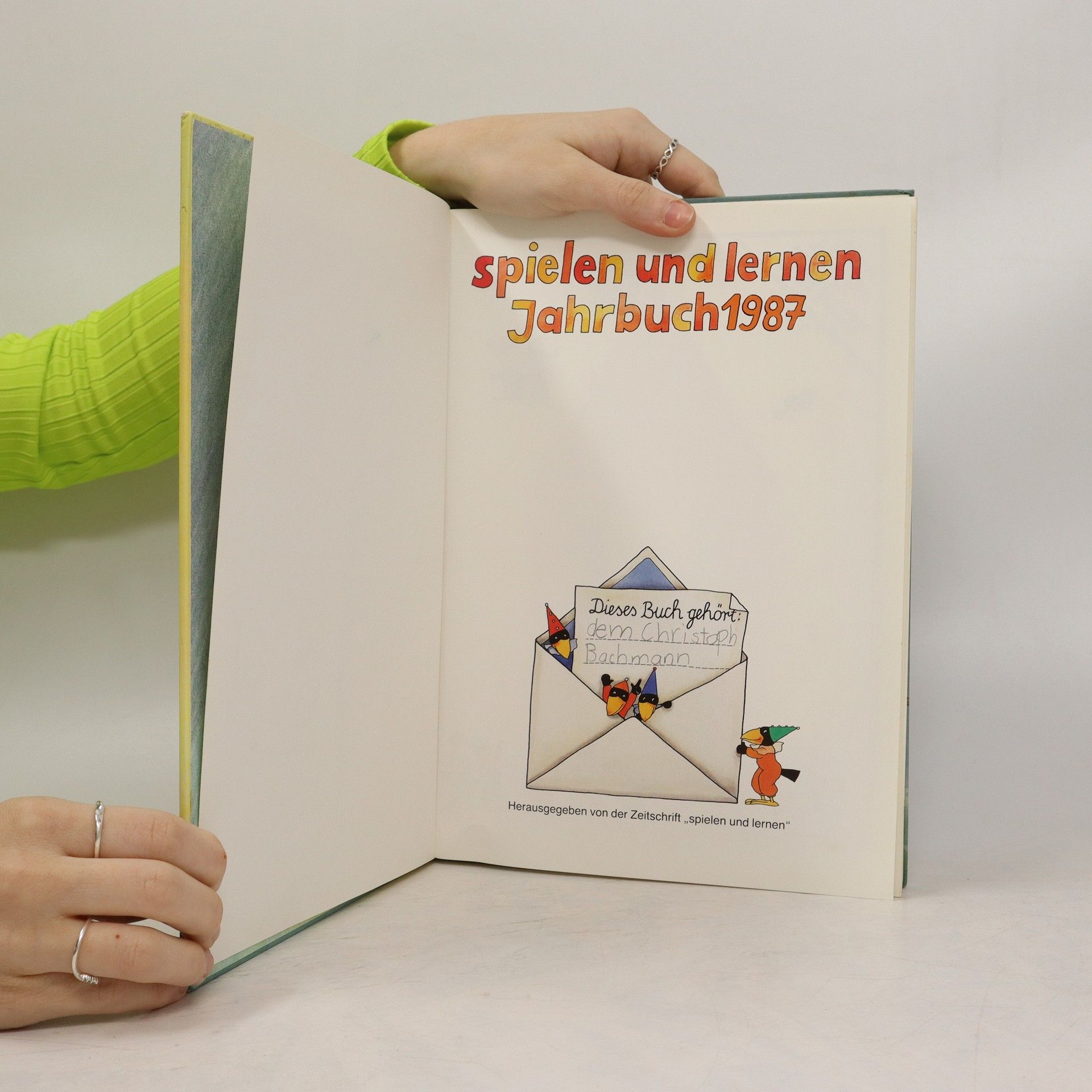 Autores varios Spielen und lernen Jahrbuch 1987