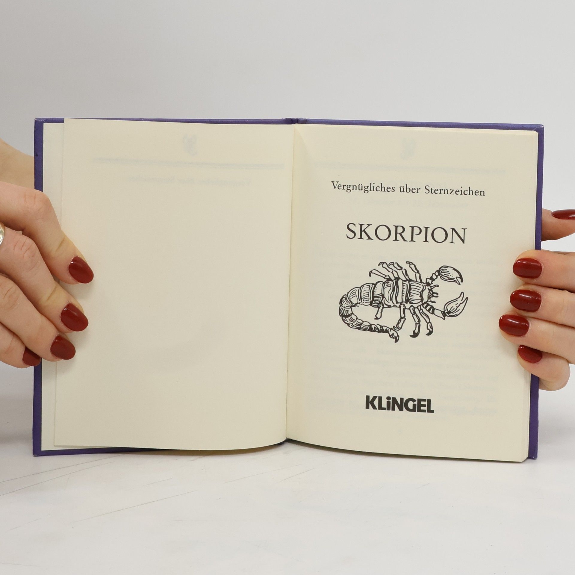 Autorenkollektiv Vergnügliches über Sternzeichen. Skorpion