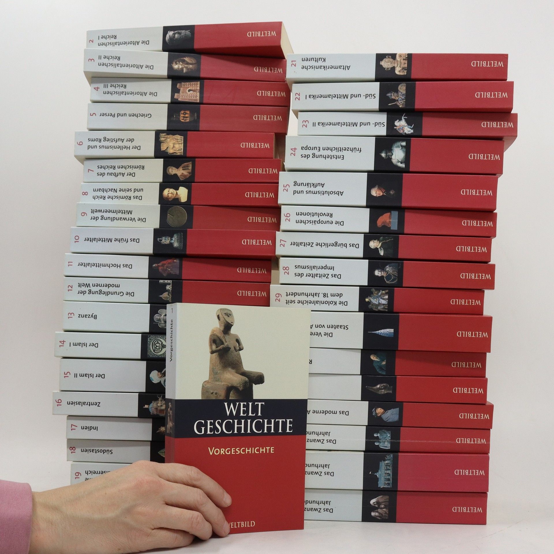 Auteurscollectief Weltbild Weltgeschichte 1 bis 36