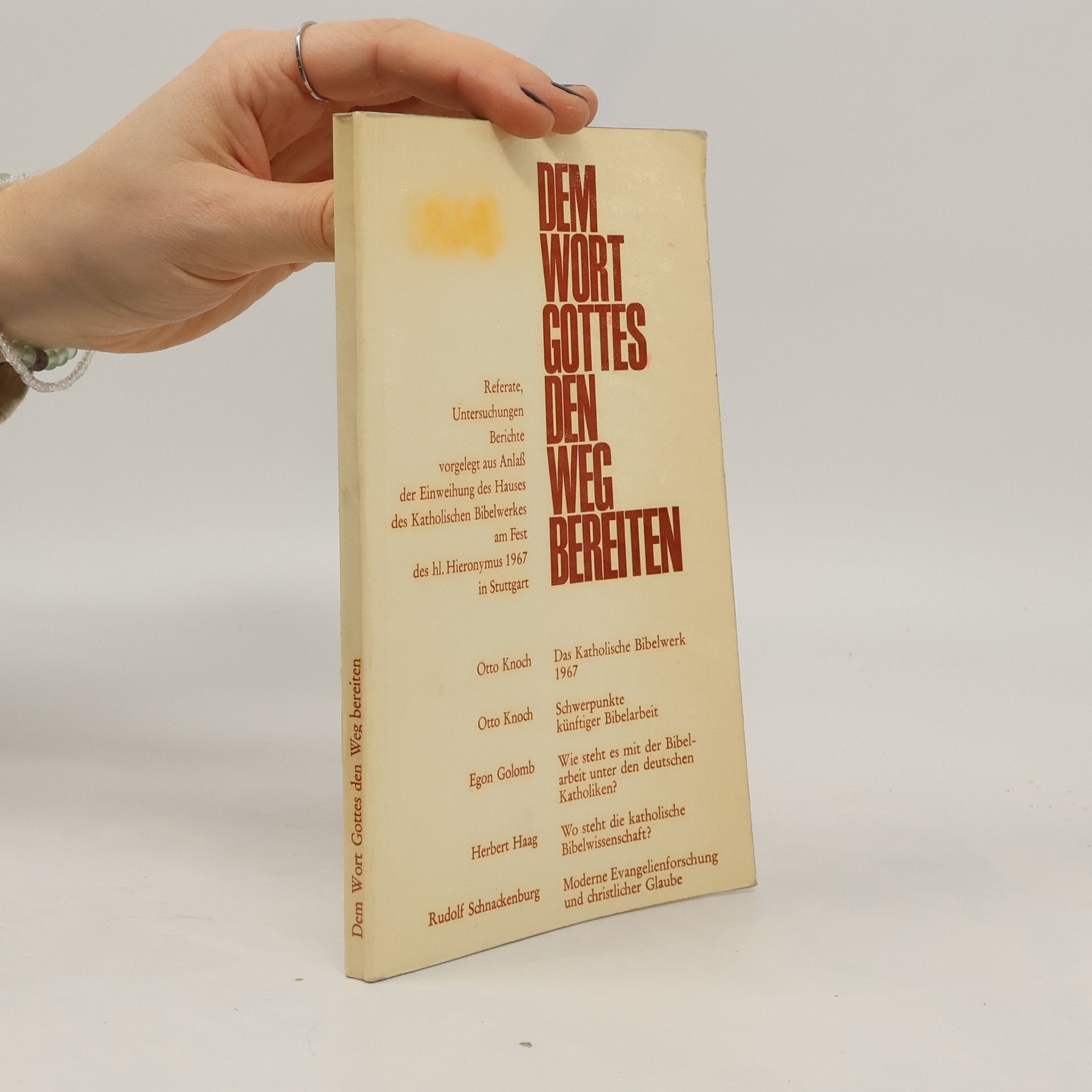 Collectif d'auteurs Dem Wort Gottes den Weg bereiten