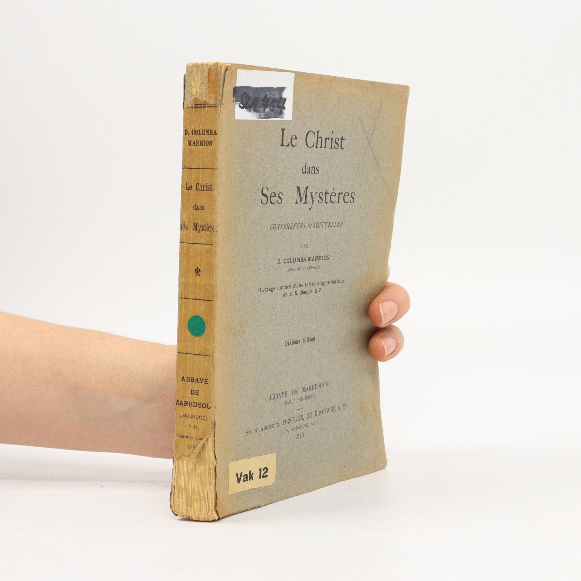 D. Columba Marmion Le Christ dans ses mystères