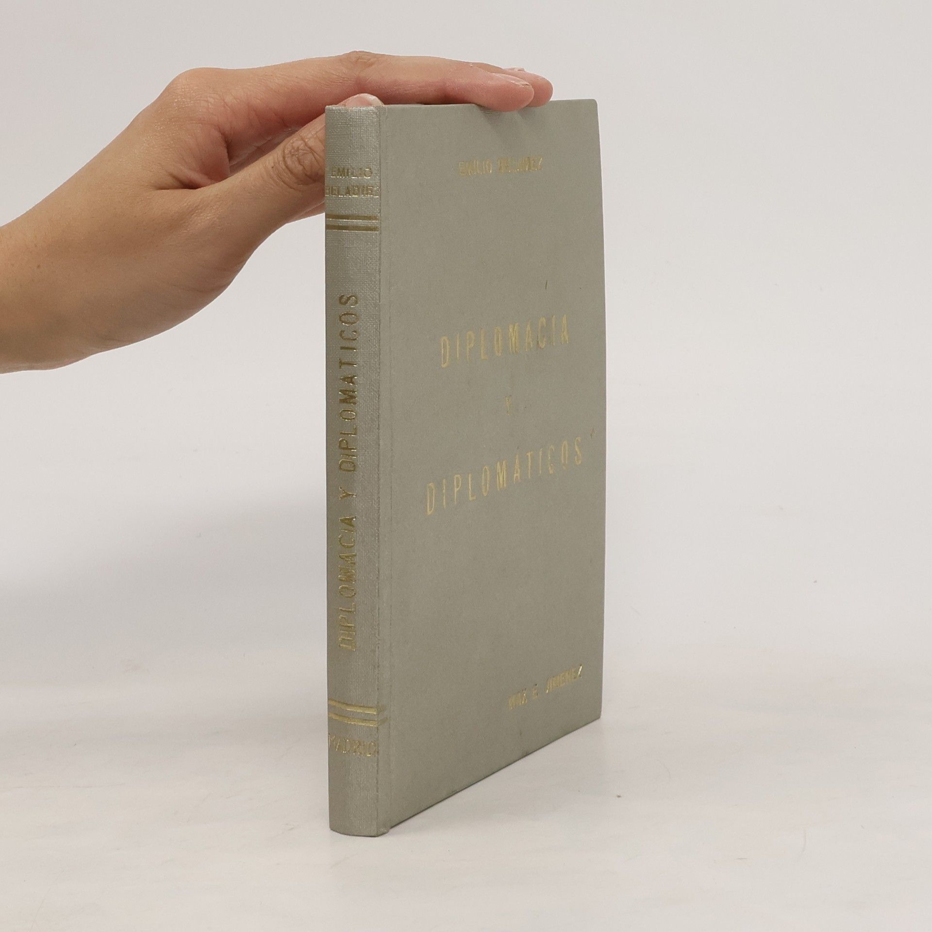 Emilio Beladiez Diplomacia y diplomáticos