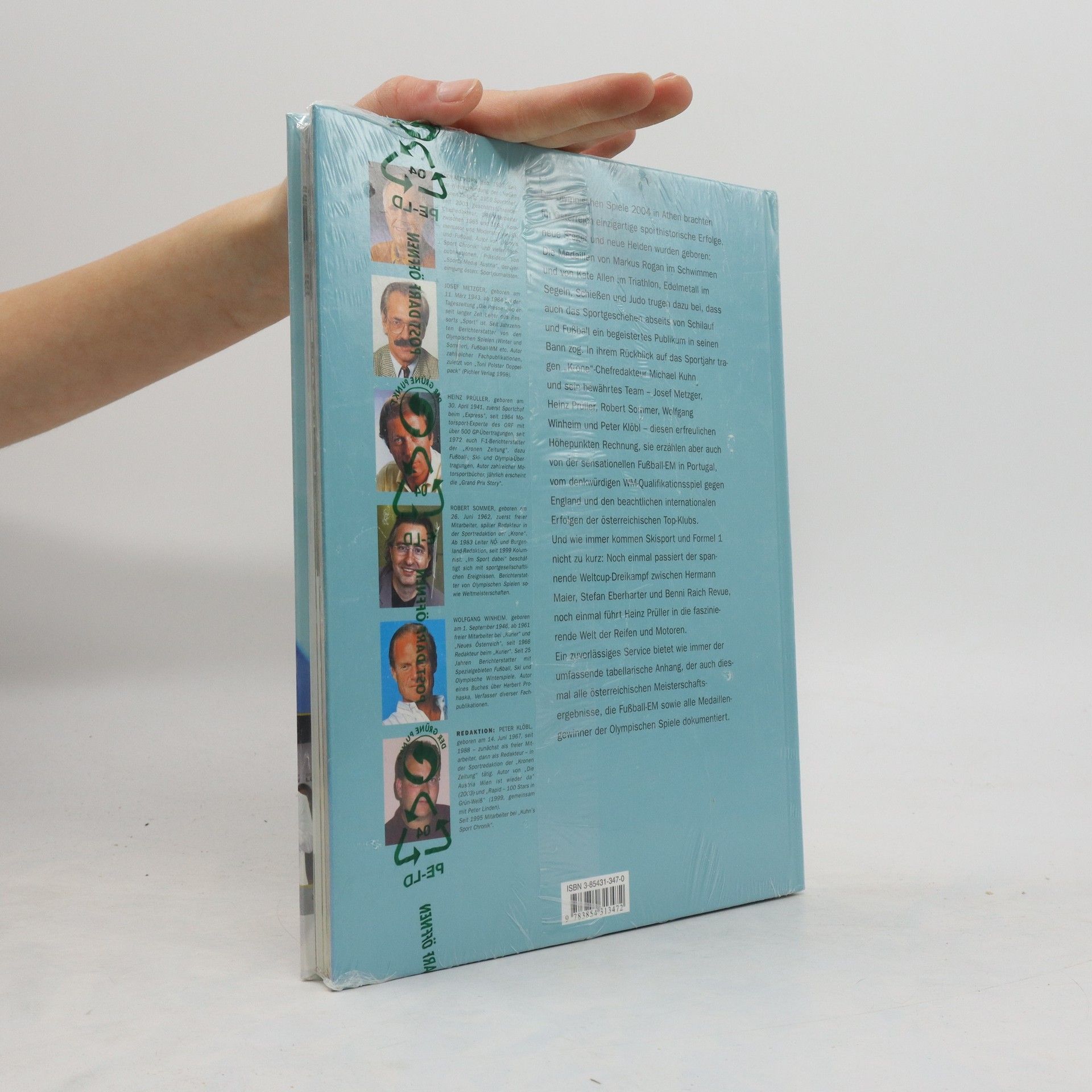 Michael Kühn Kuhn's Sport Chronik 2004. Das offizielle Jahrbuch der Österreichischen Sporthilfe