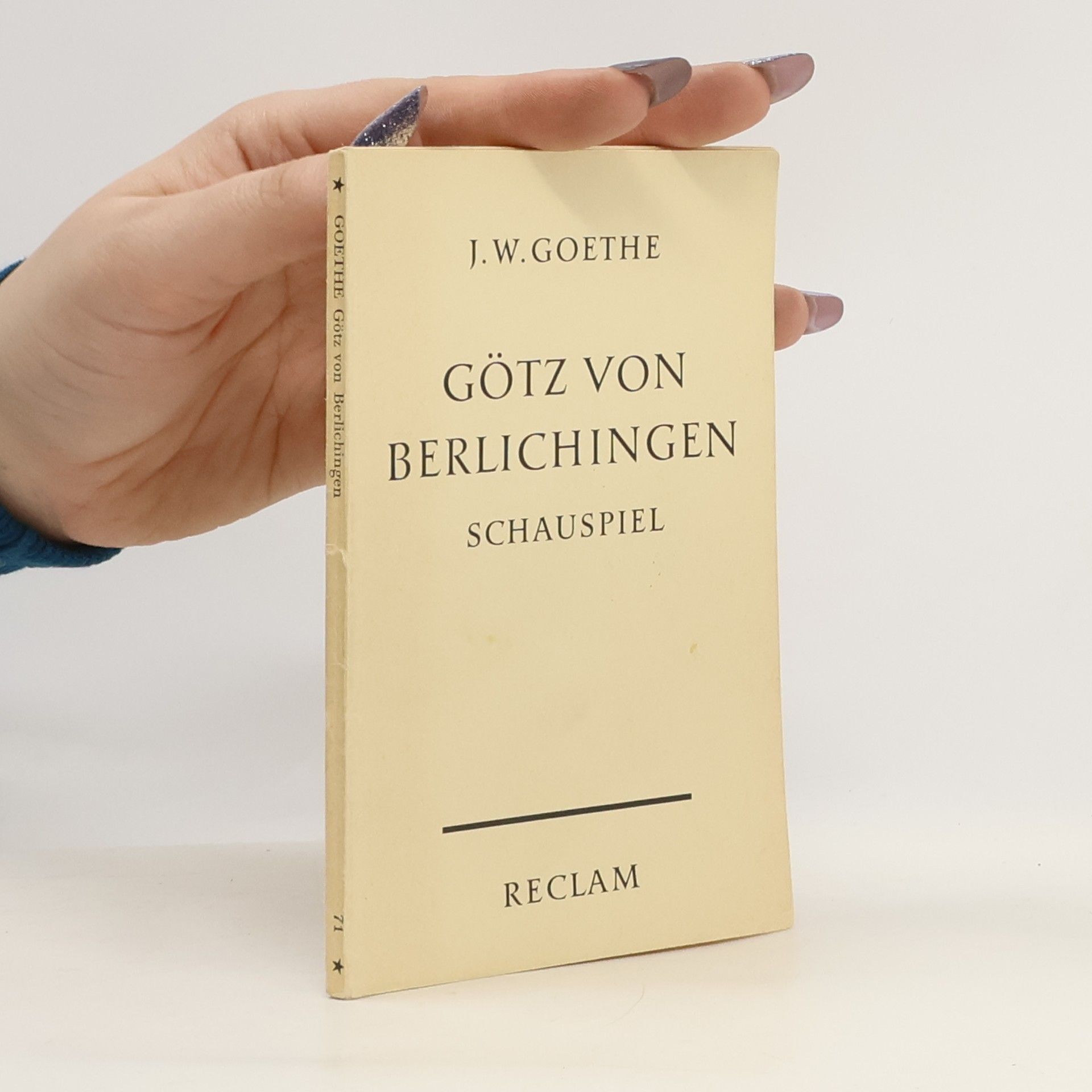 Johann Wolfgang von Goethe Götz von Berlichingen Schauspiel
