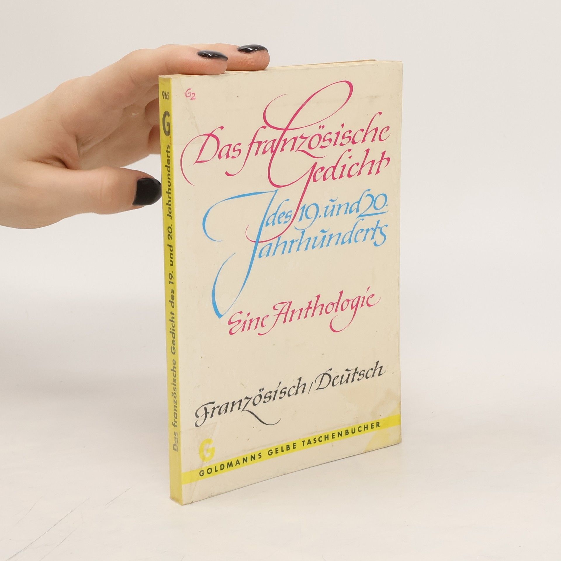 Collectif d'auteurs Das französische Gedicht des 19. und 20. Jahrhunderts. Eine Anthologie