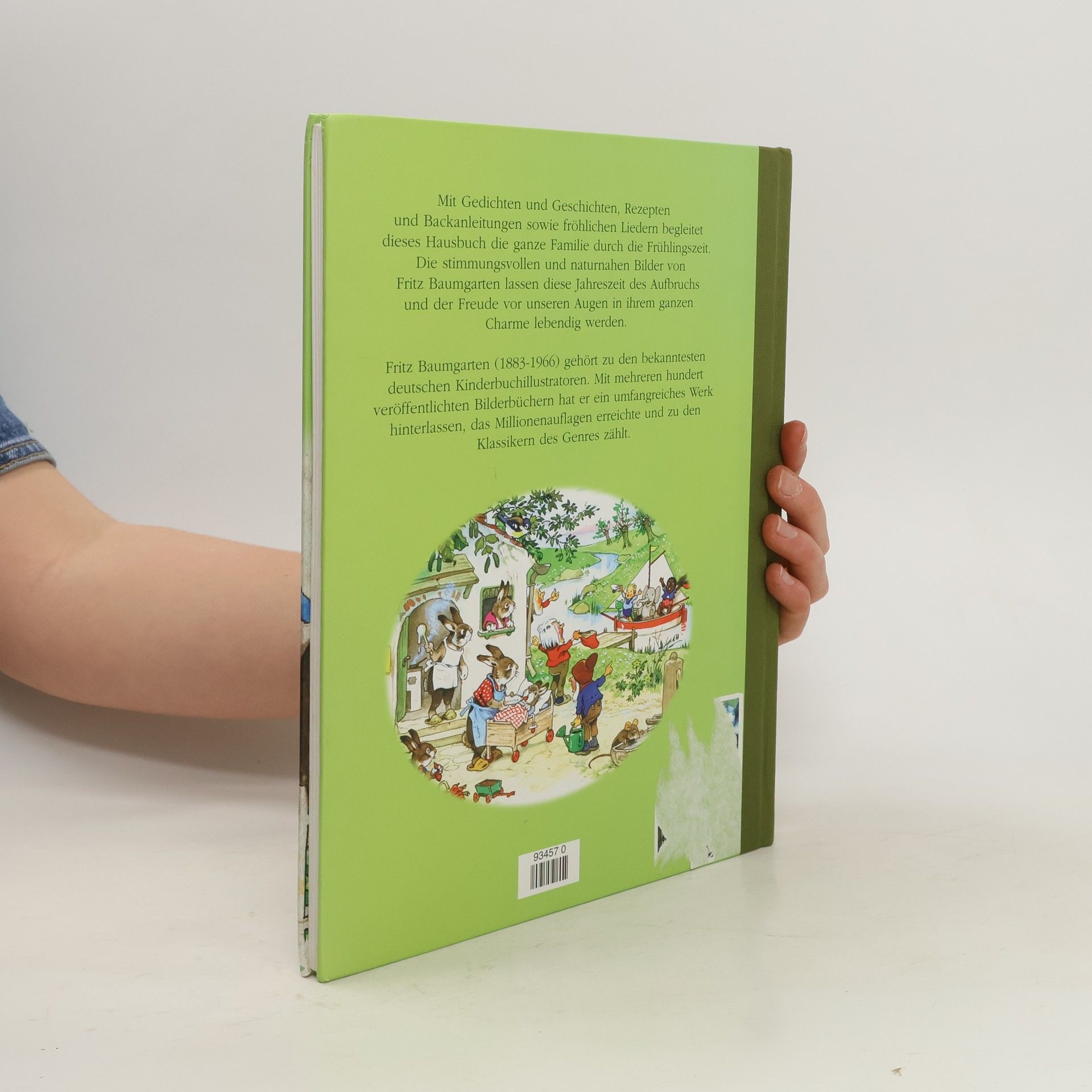 Various authors Das grosse Fritz Baumgarten Frühlings- und Osterbuch