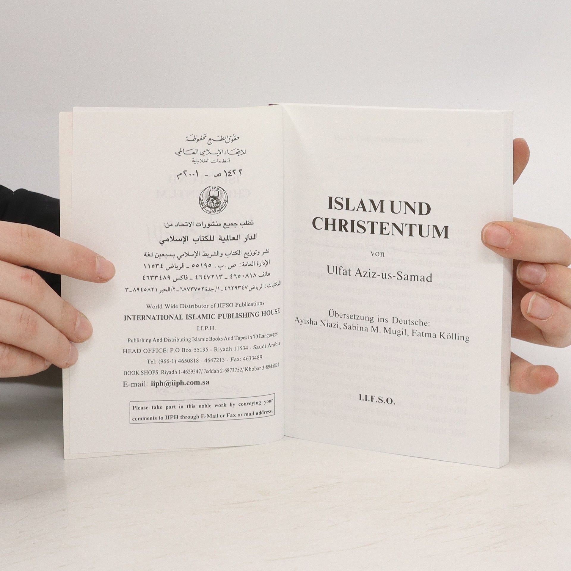 Ulfat Aziz-us-Samad Islam und Christentum 45