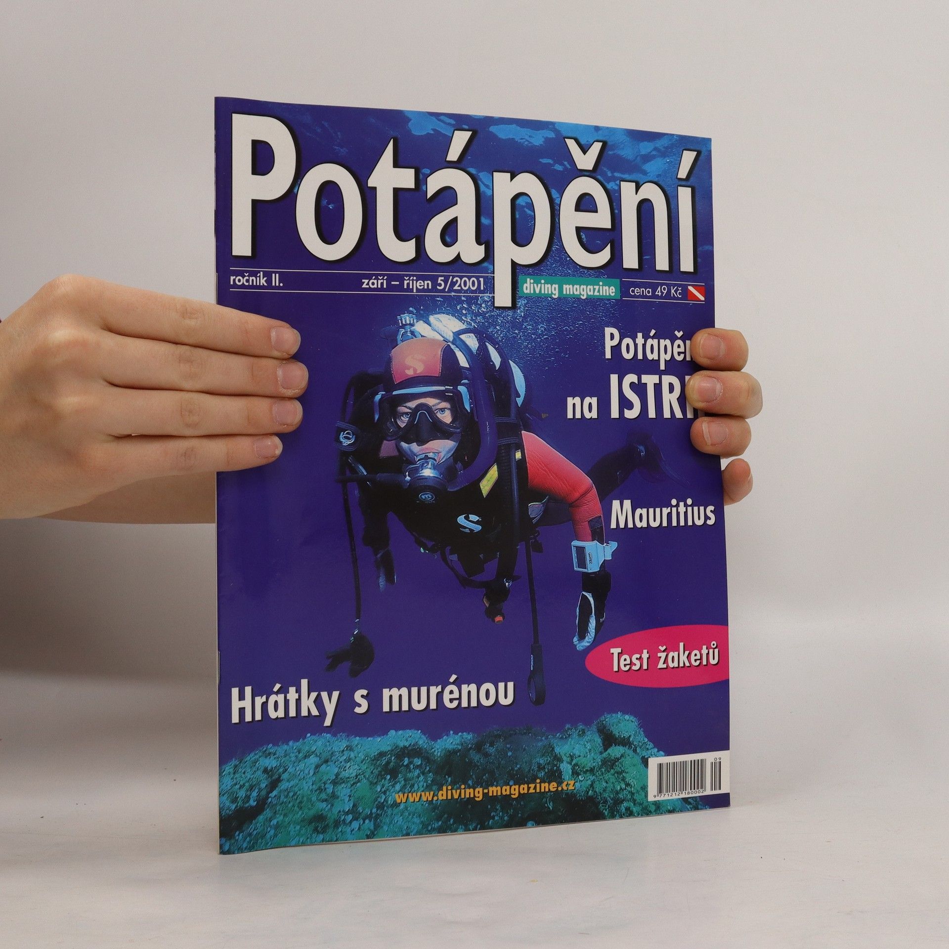 AA.VV. Potápění 5/2001. Ročník II.