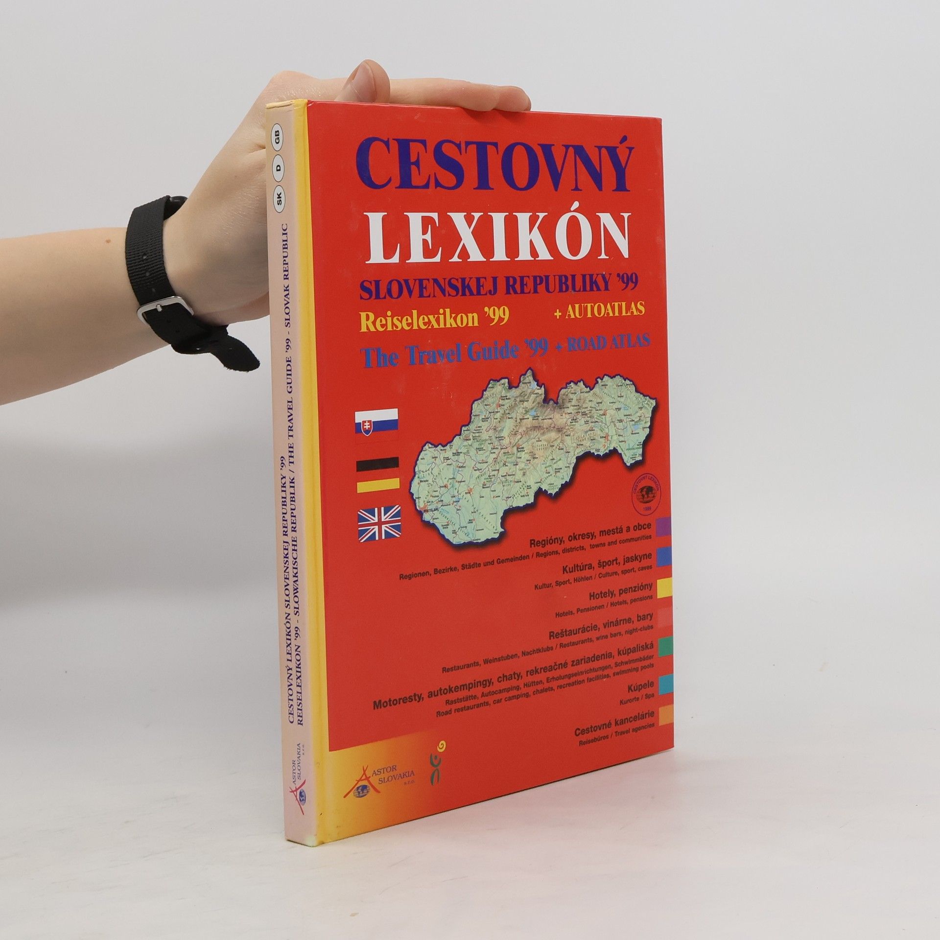 Collectif d'auteurs Cestovný lexikón Slovenskej Republiky '99
