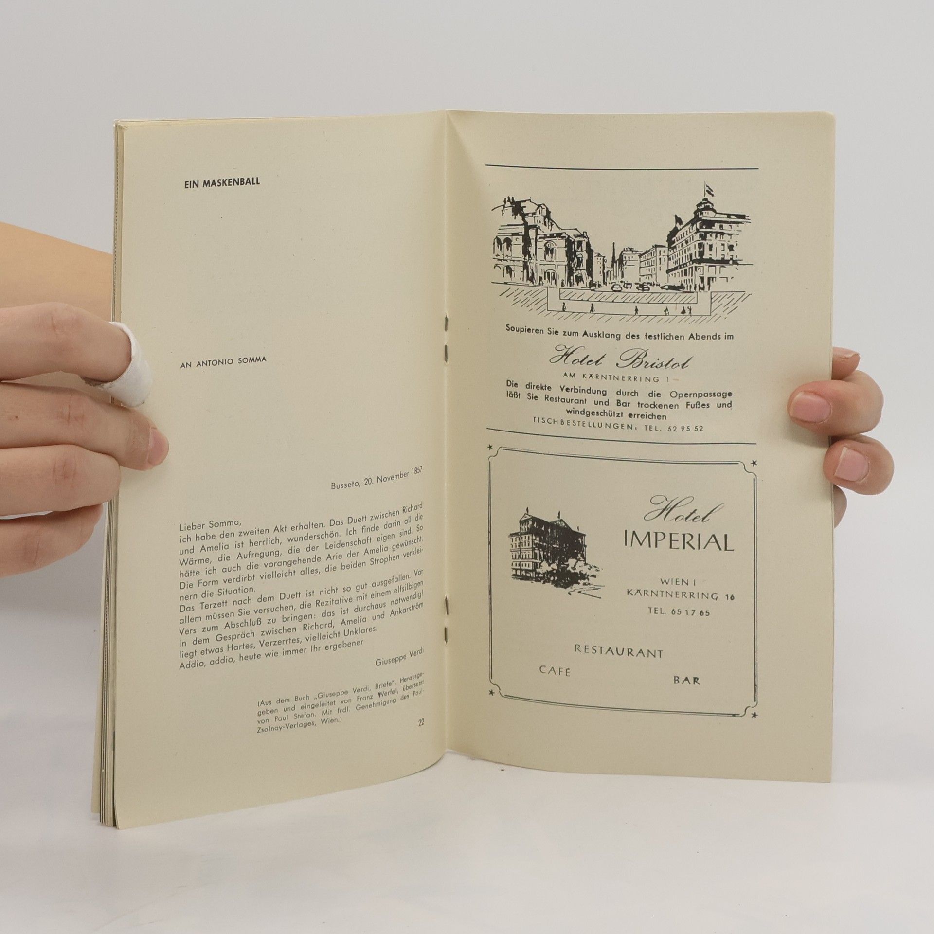 kolektiv Wiener Staatsoper 1962/1963