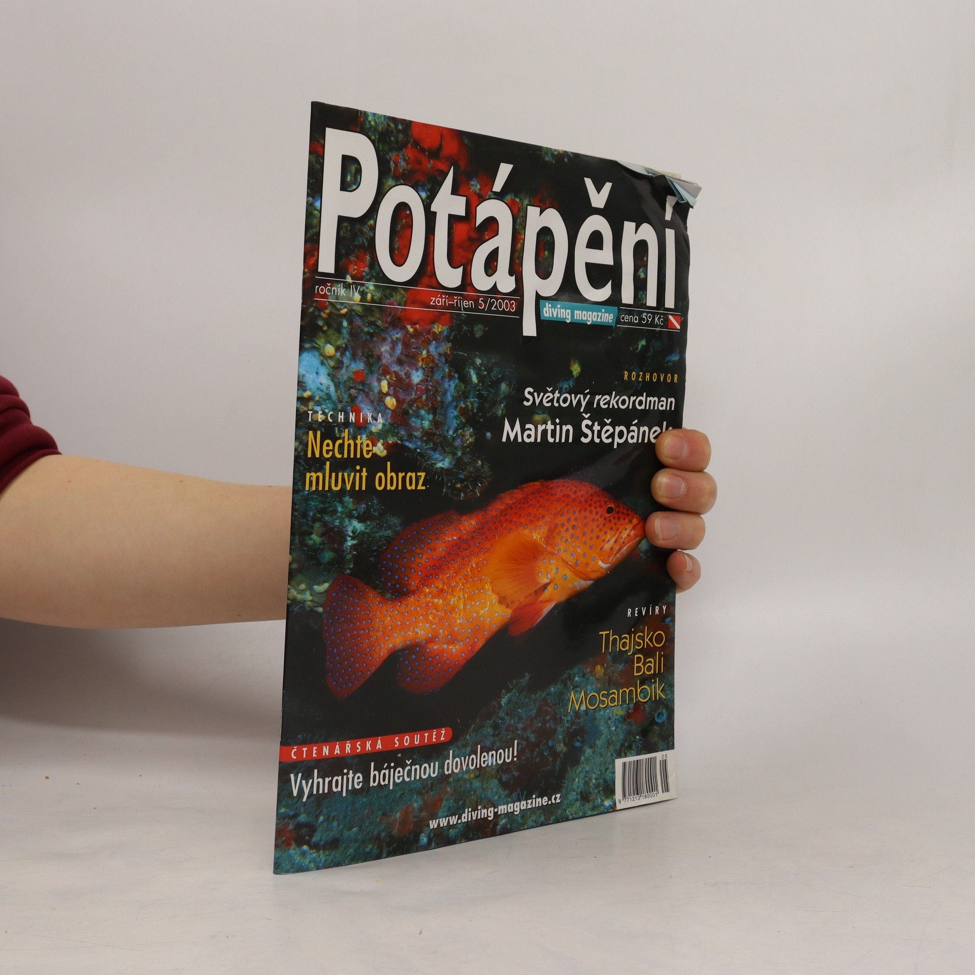 AA.VV. Potápění 5/2003. Ročník IV.