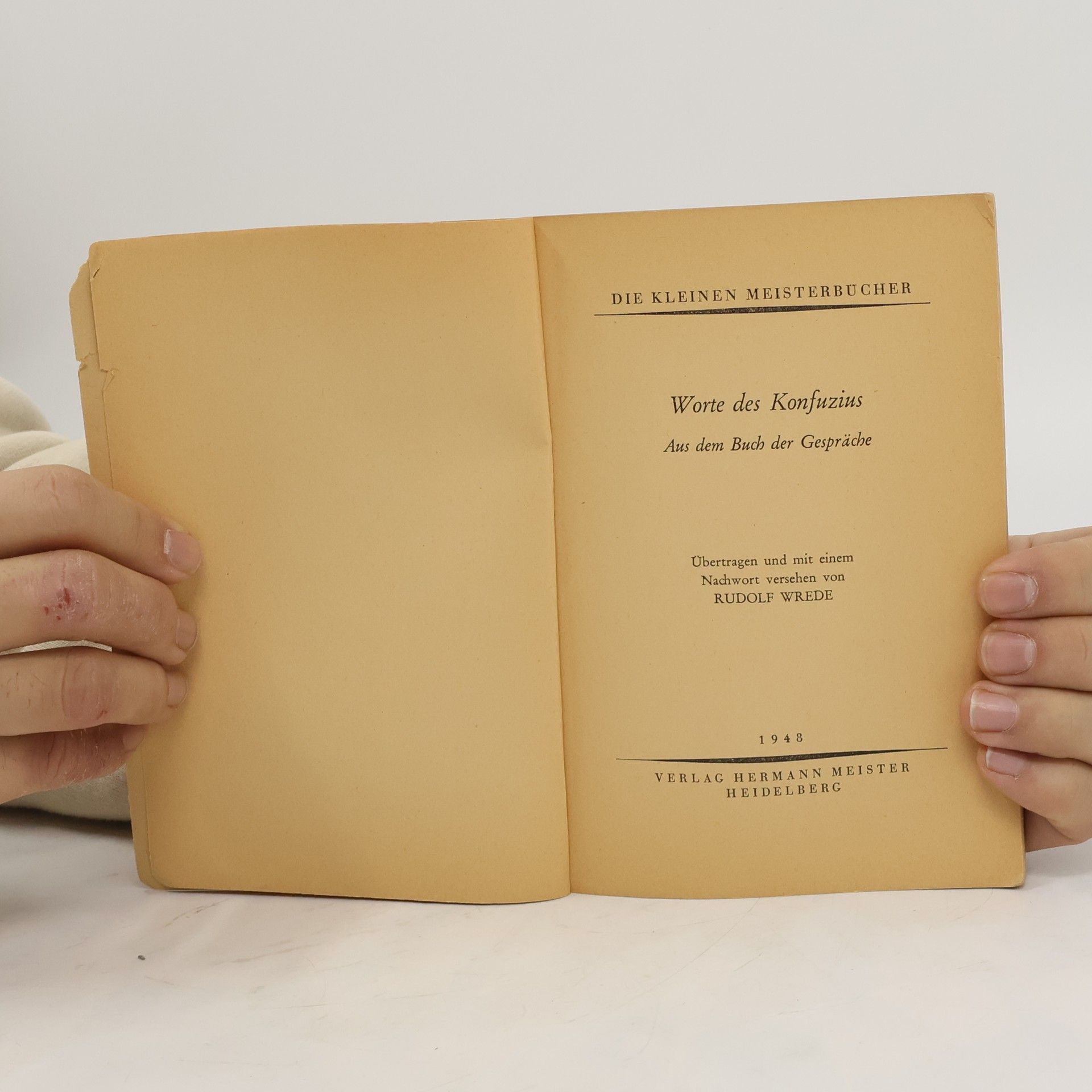 kolektiv Die kleinen Meisterbücher. Nummer 83. Worte des Konfuzius