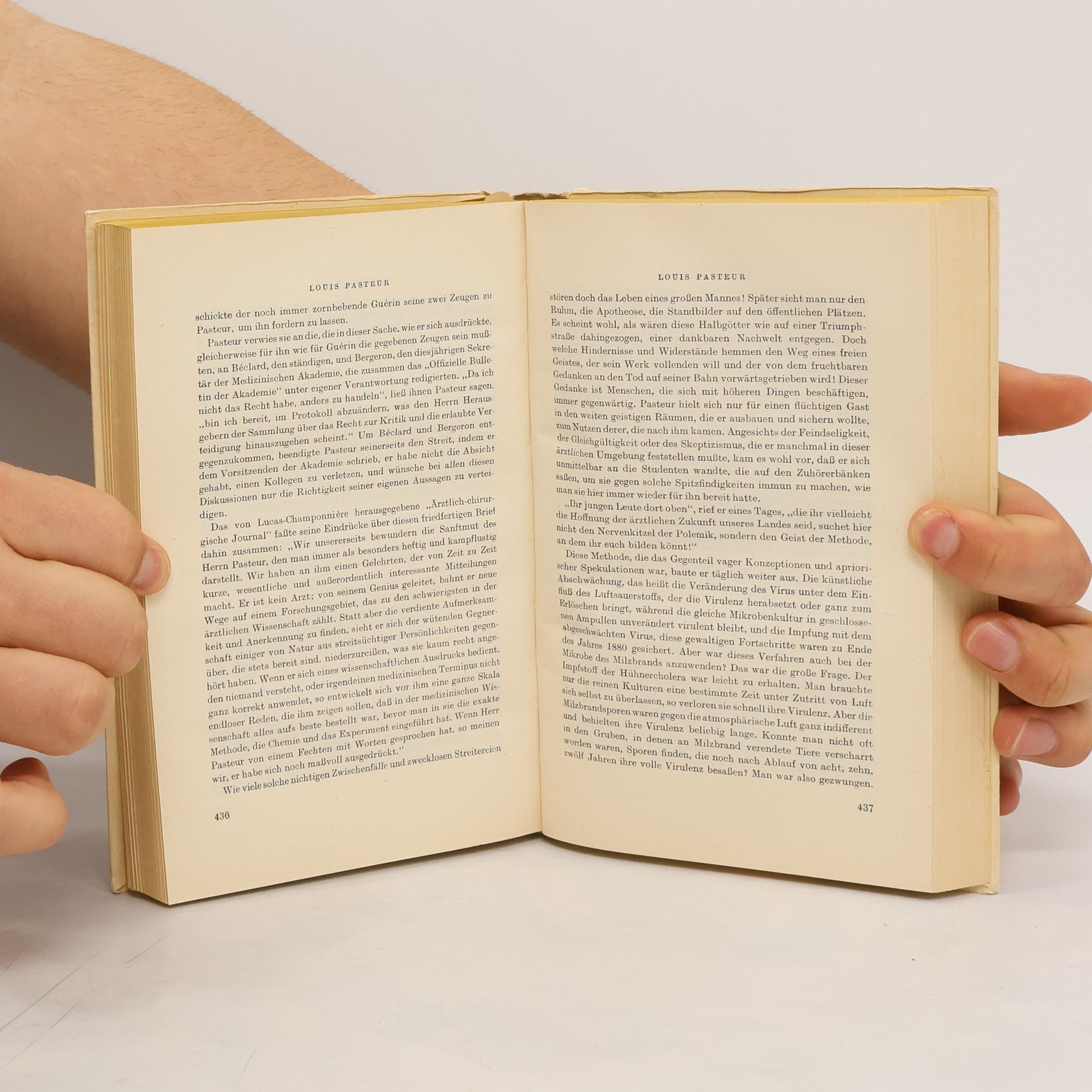 René ValléryRadot Louis Pasteur. Sein Leben und Werk